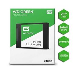 Ổ cứng  SSD Western Green 2.5, SATA, 240 GB_ WDS240G3G0A