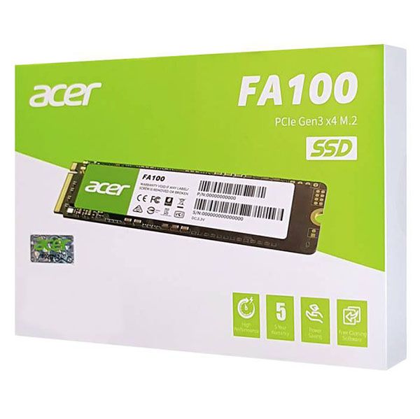 Ổ cứng SSD Acer FA100 512GB  NVMe PCIe