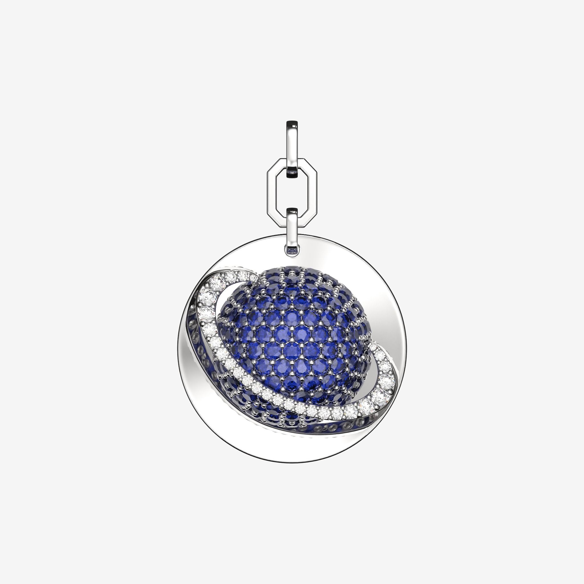 PAVÉ PLANET PENDANT