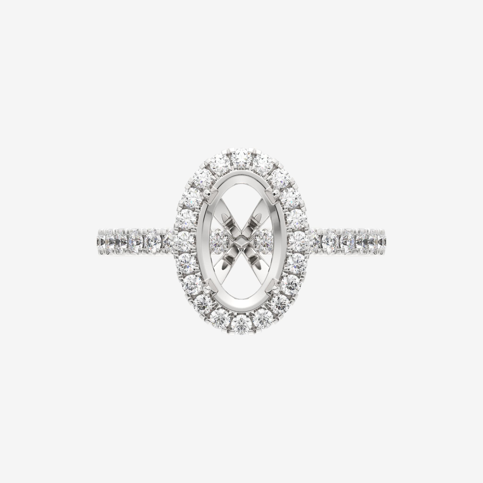 ACCENT SEMI-SET ENGAGEMENT RING