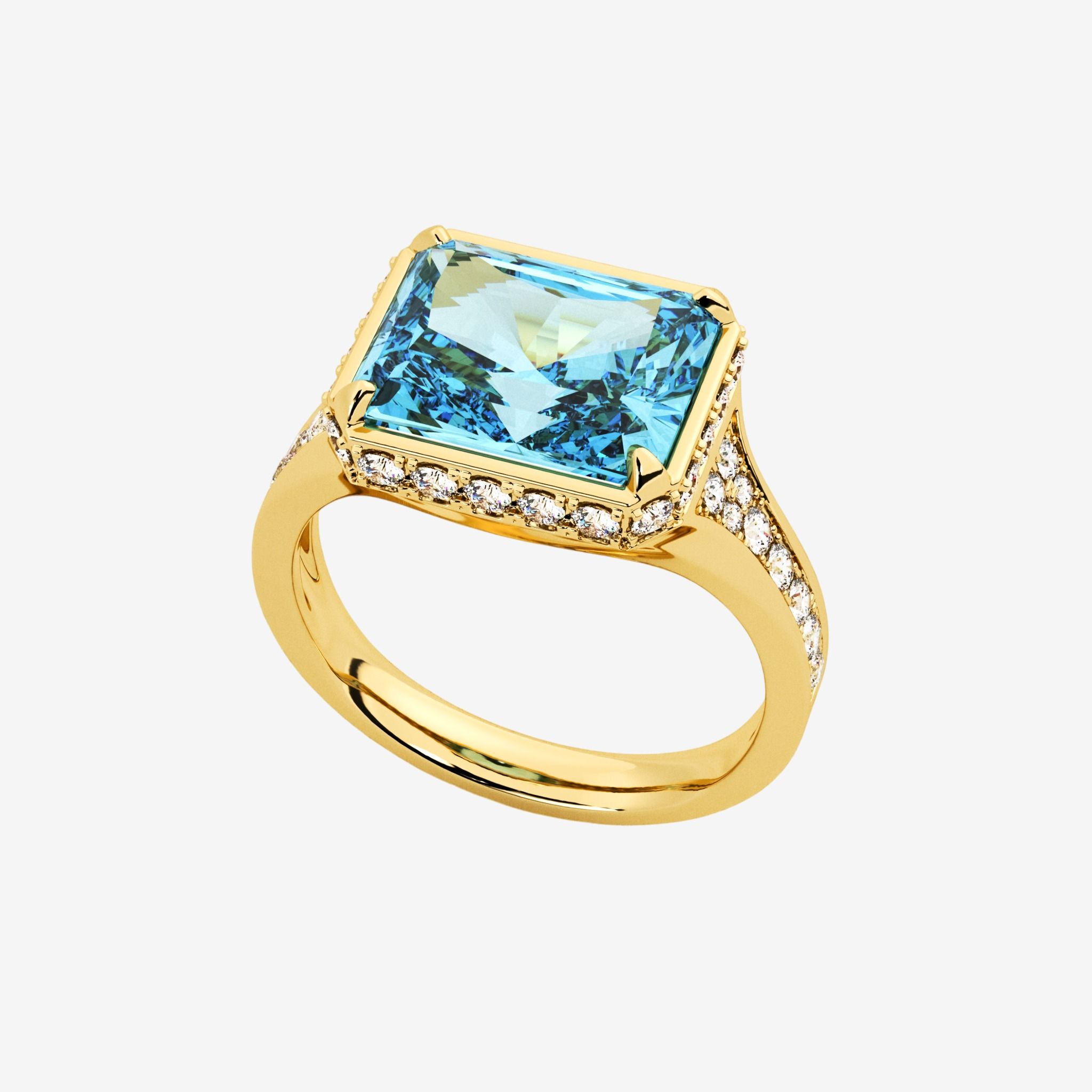 ACCENTED HALO RING