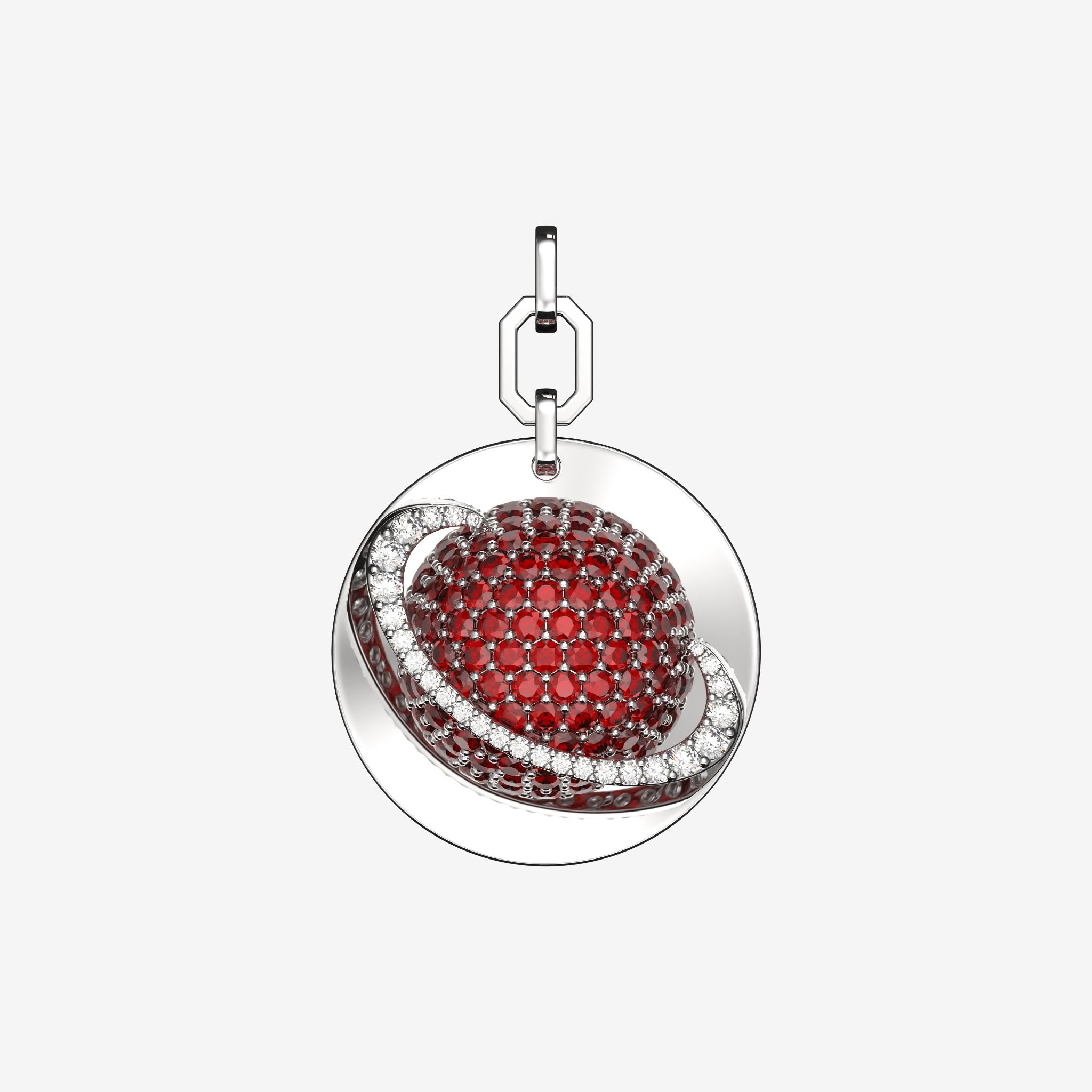 PAVÉ PLANET PENDANT