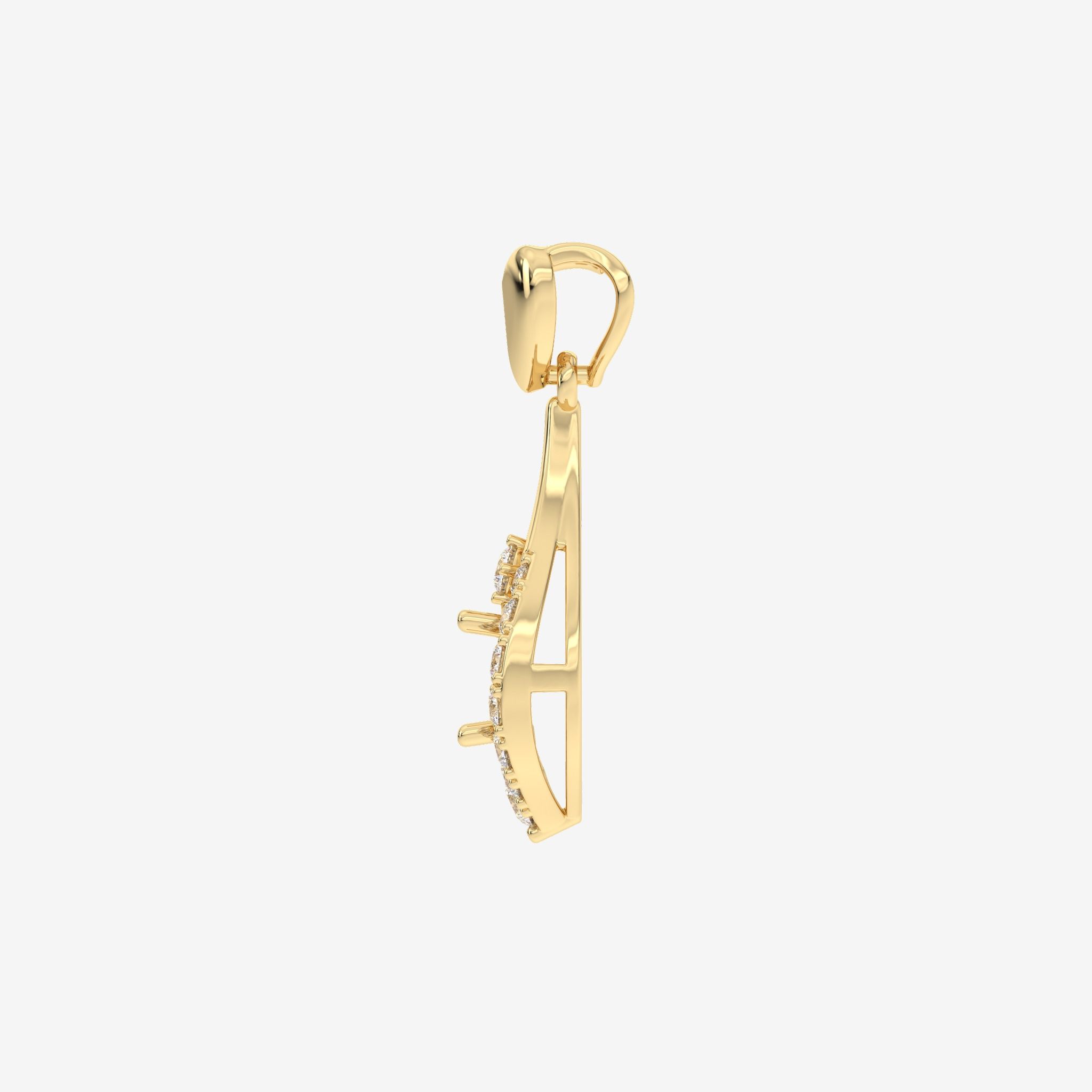 ACCENTED SEMI-SET PENDANT