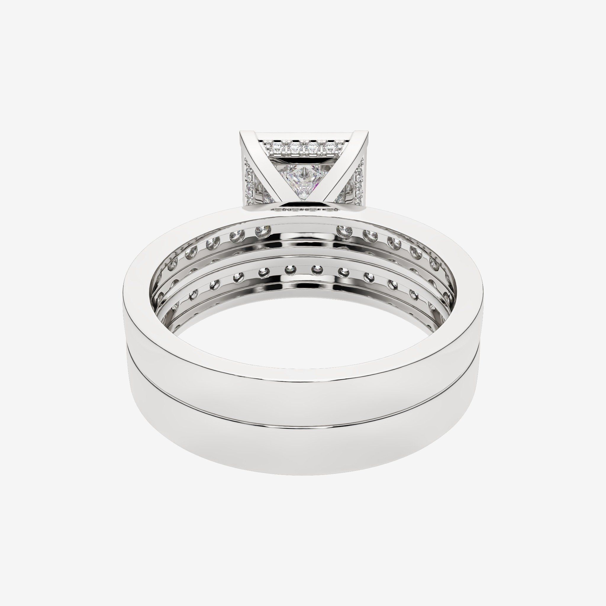 ACCENTED CLUSTER RING
