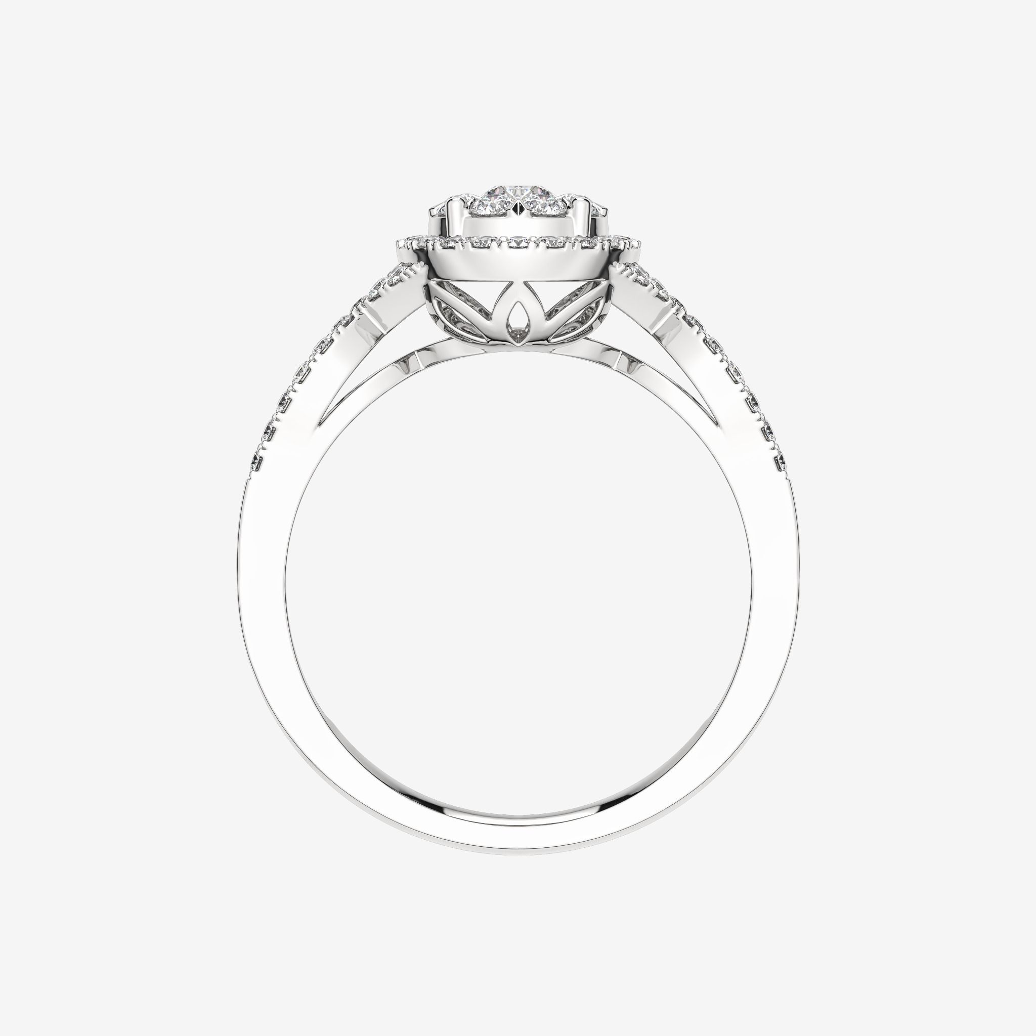 HALO CLUSTER RING