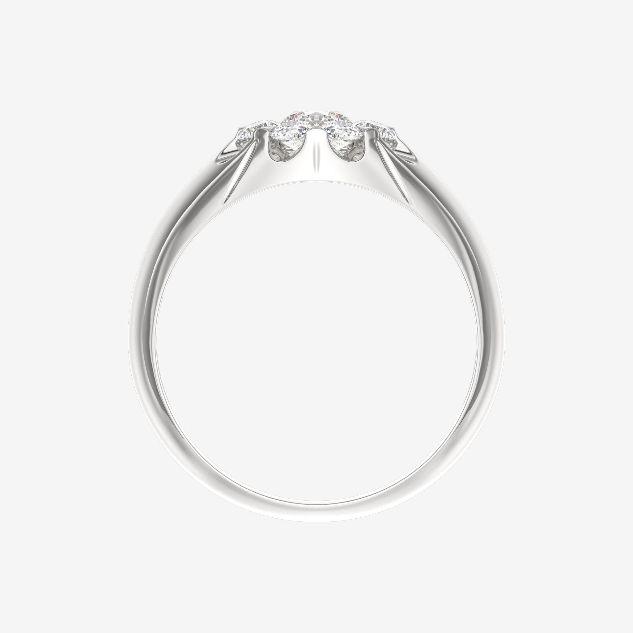 CLUSTER SIGNET RING