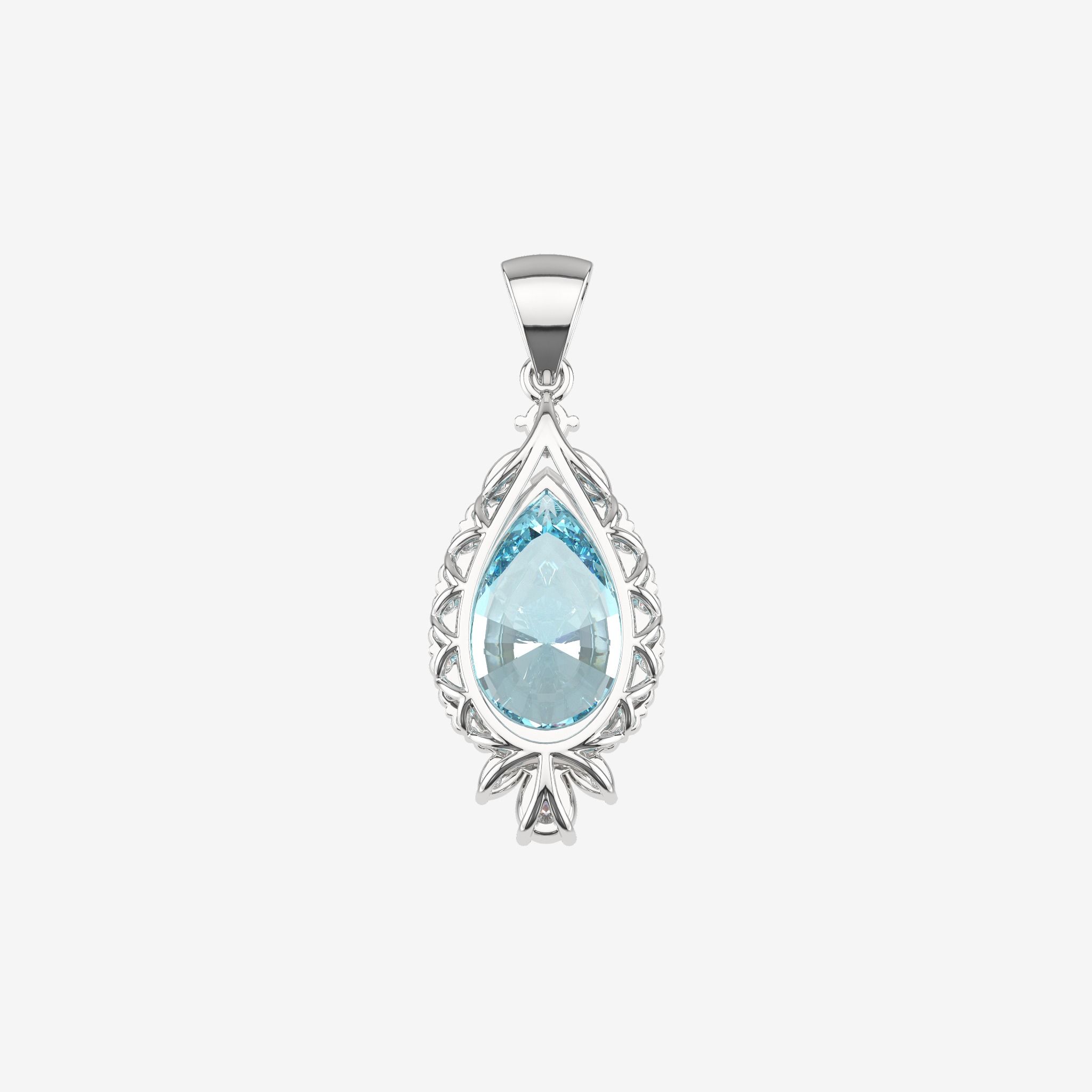 ACCENTED GEMSTONE PENDANT