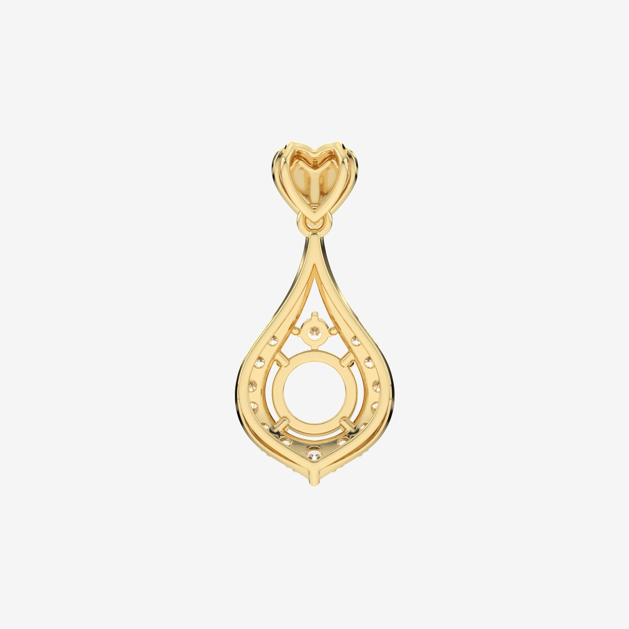 ACCENTED SEMI-SET PENDANT