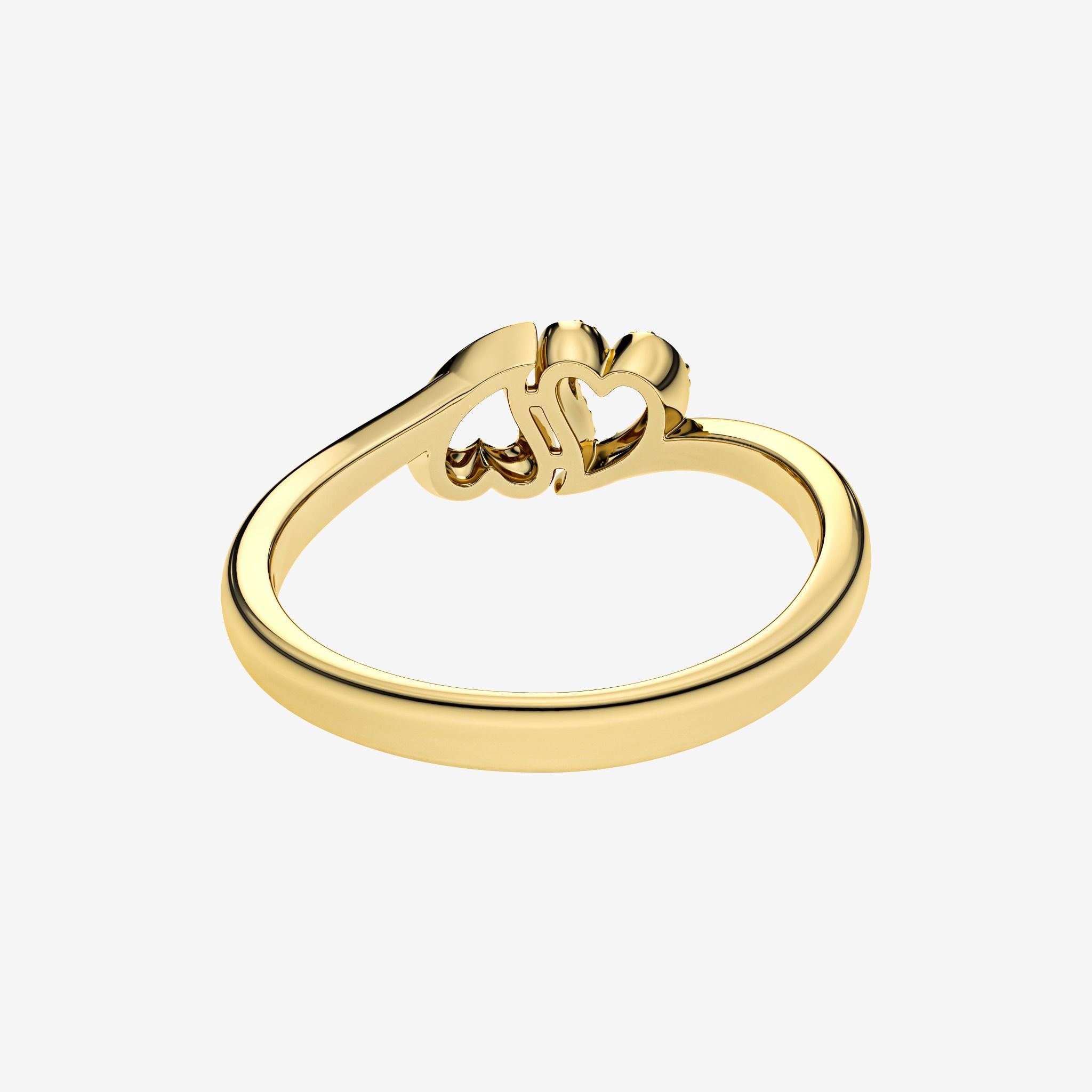 DUO HEART RING