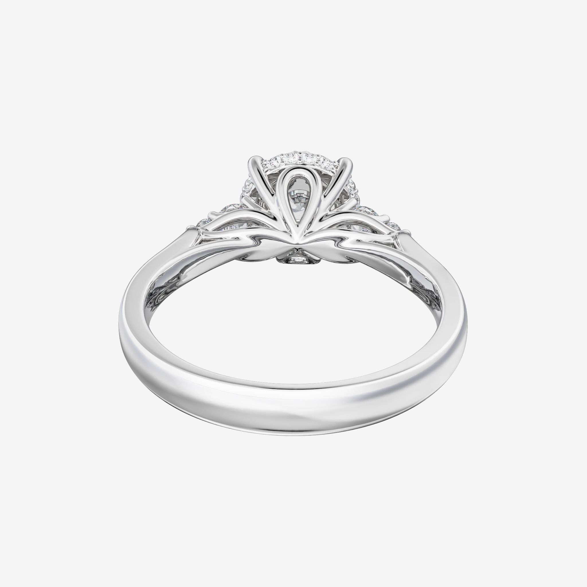 ACCENTED CLUSTER RING