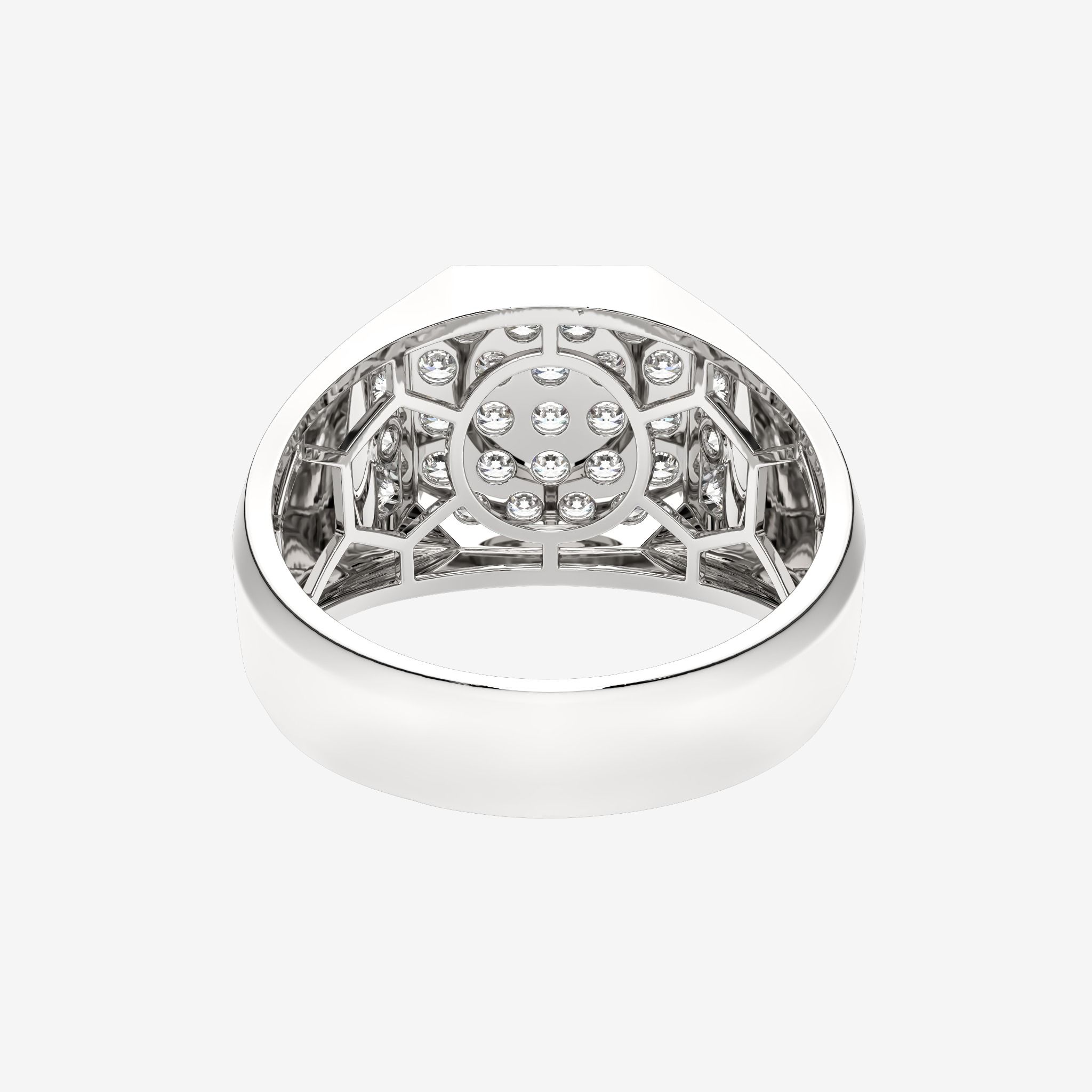 PAVÉ MEN RING