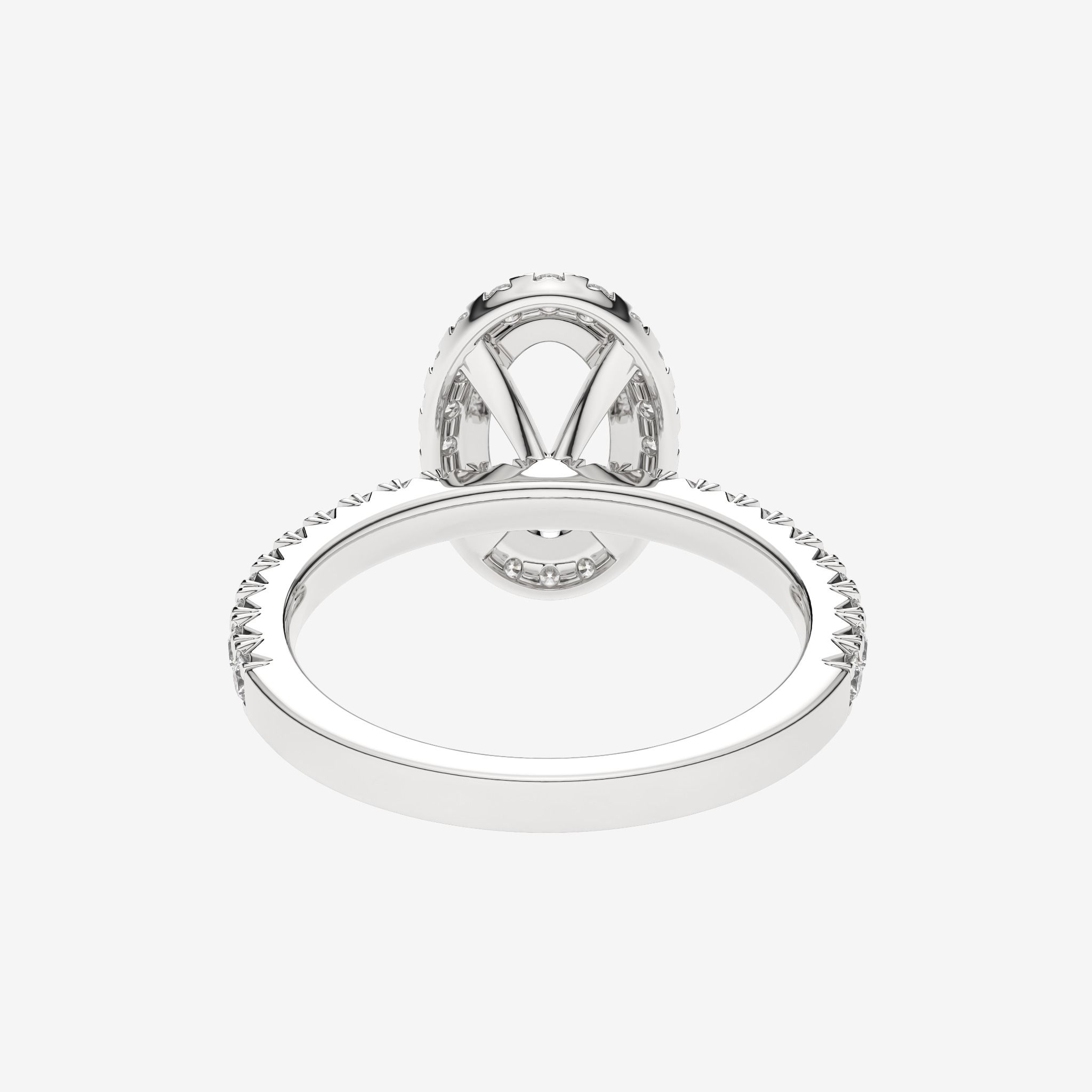 ACCENT SEMI-SET ENGAGEMENT RING
