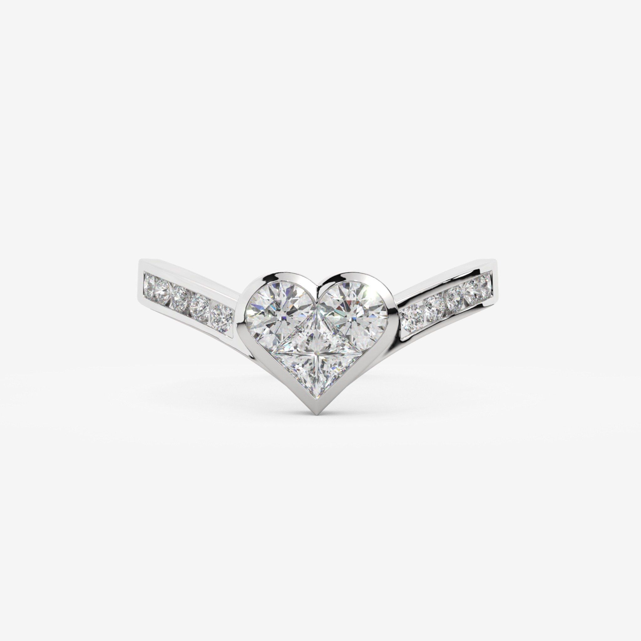 BEZEL-SET CONTOUR RING