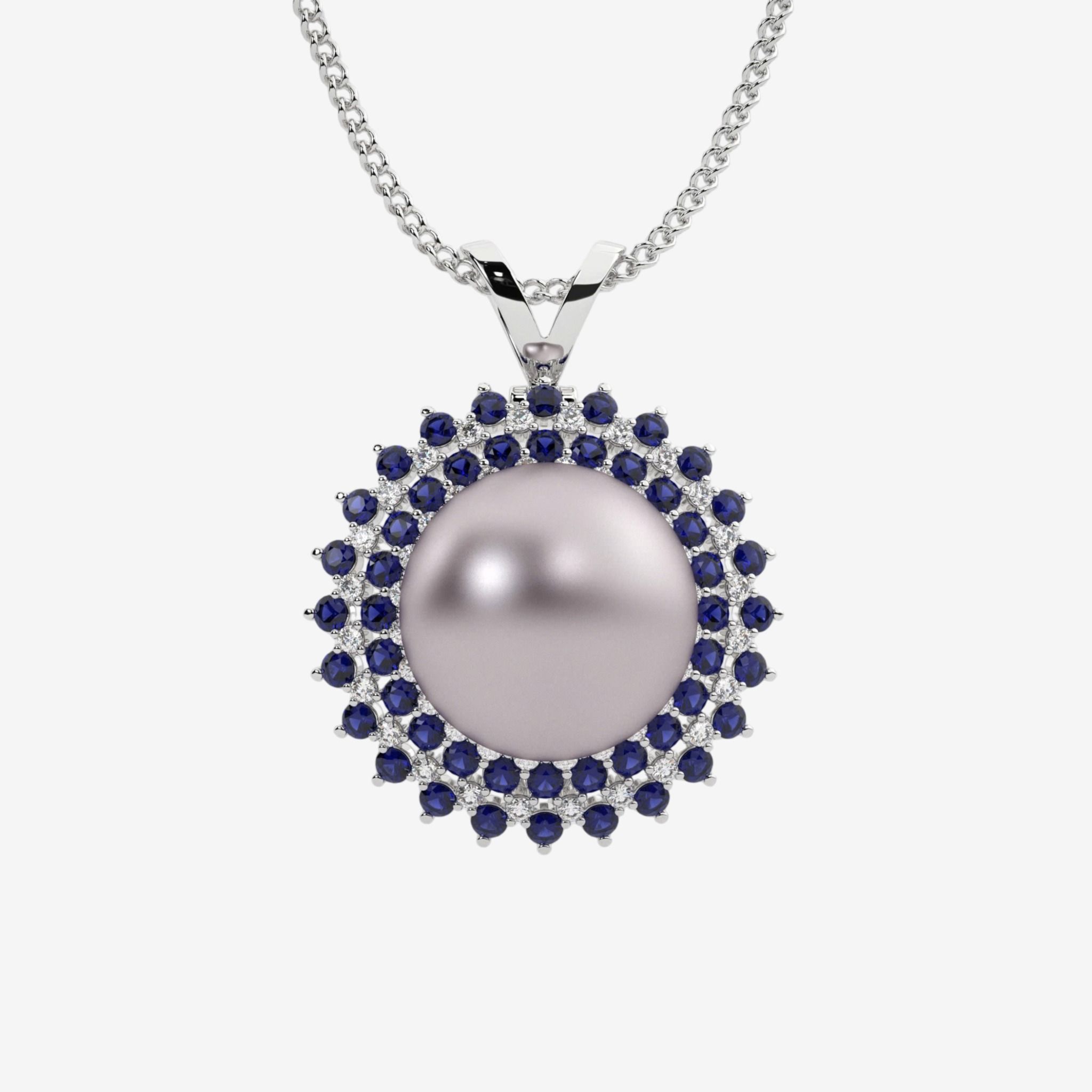 CONVERTIBLE HALO RING PENDANT