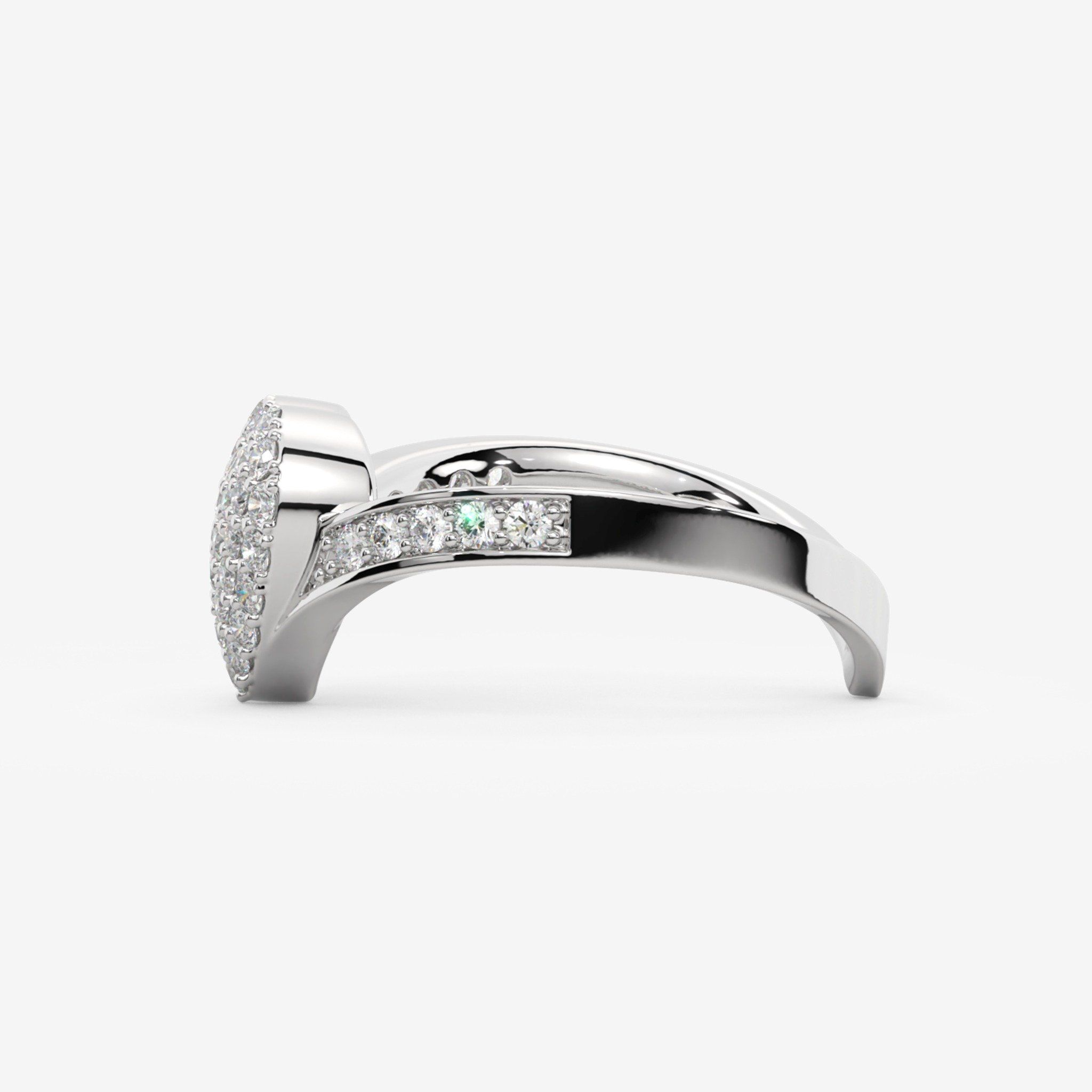 PAVÉ CONTOUR RING