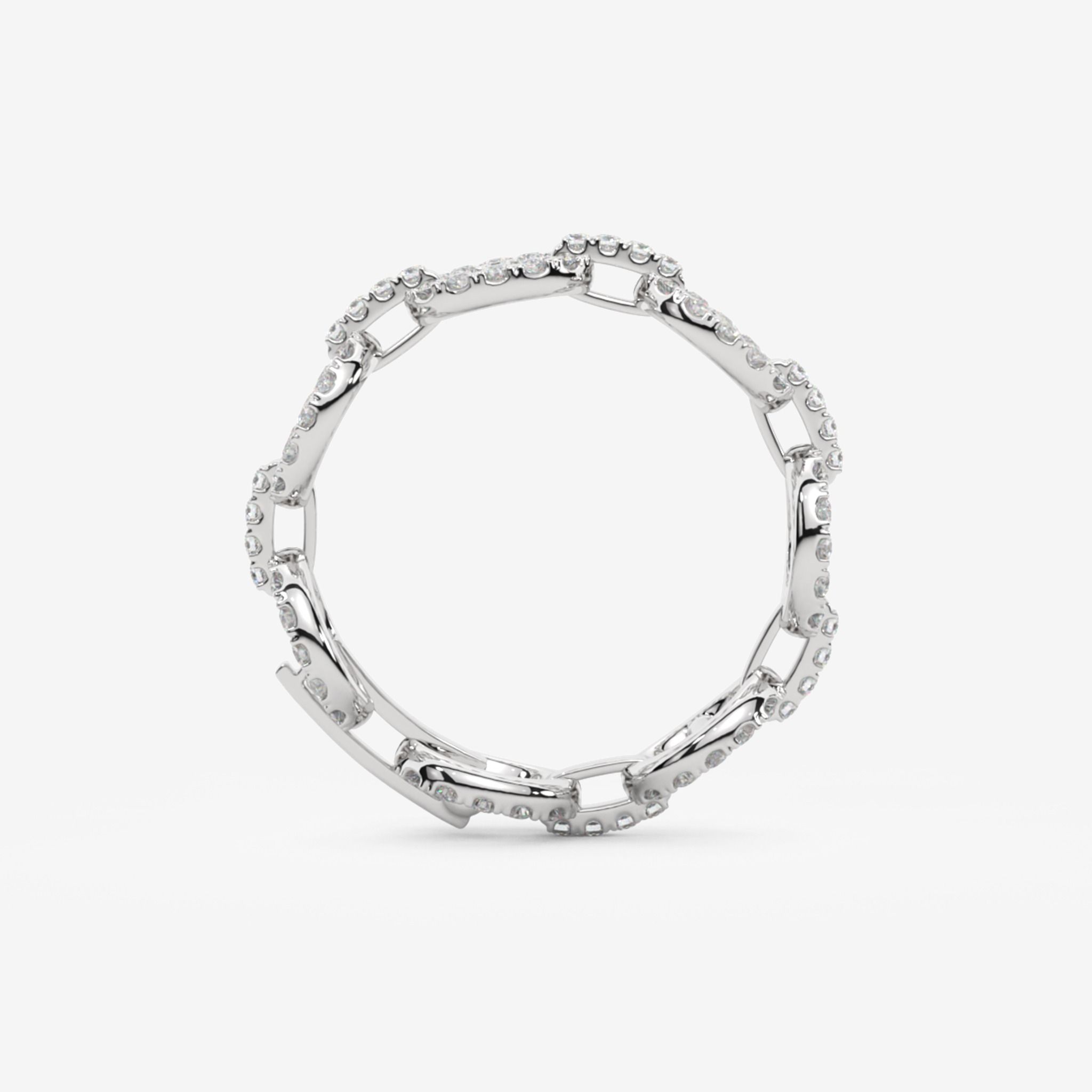 CHAIN LINK ETERNITY BAND