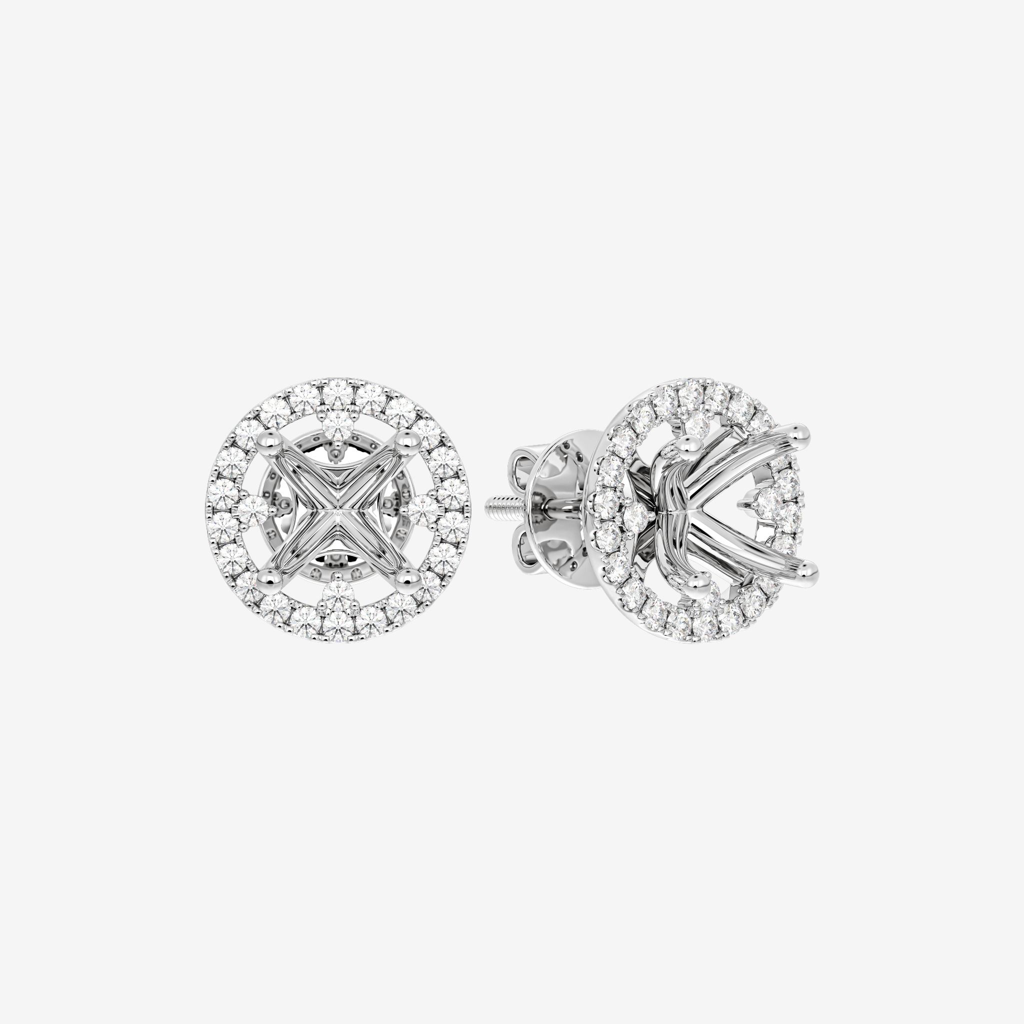 HALO SEMI-SET EARRINGS