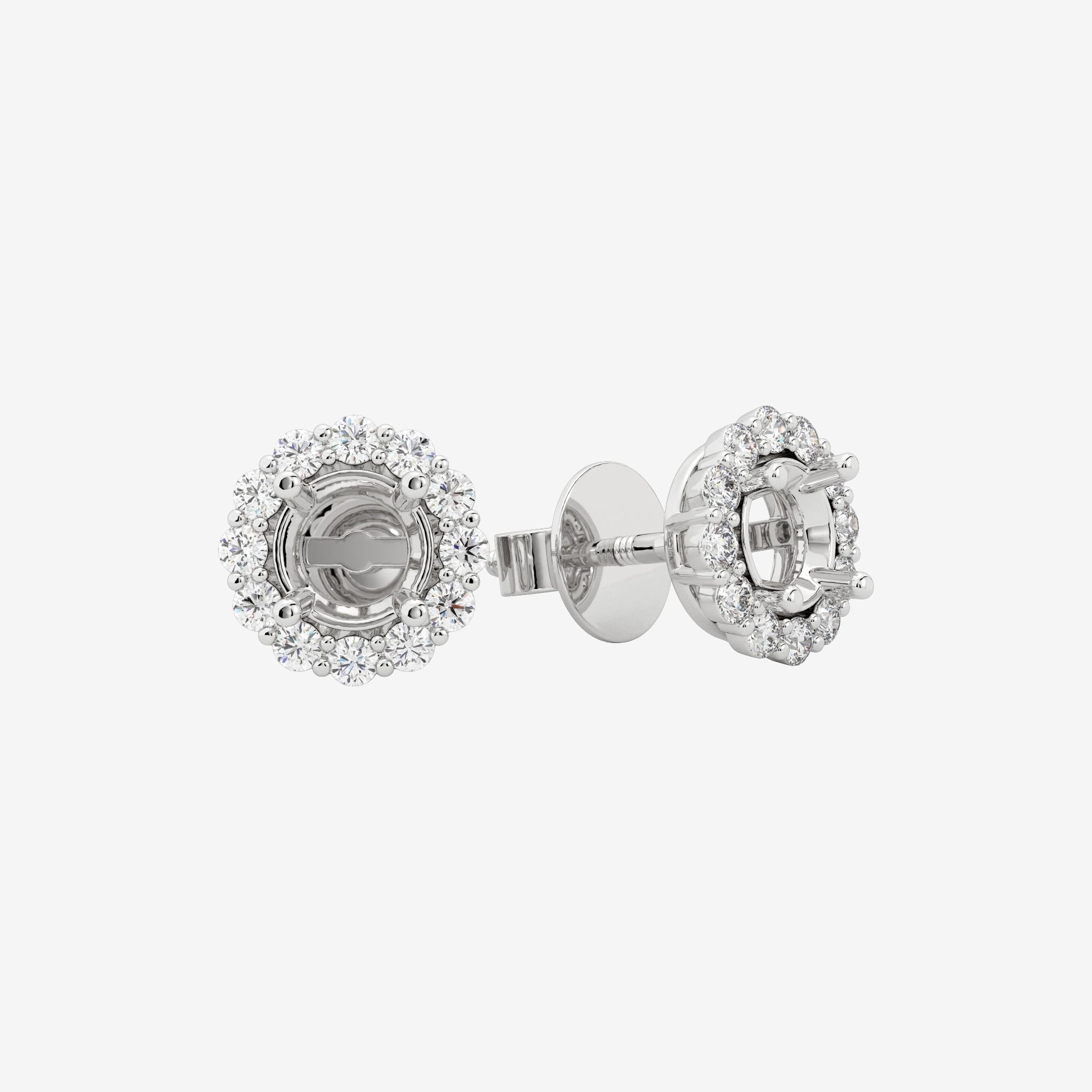 HALO SEMI-SET EARRINGS