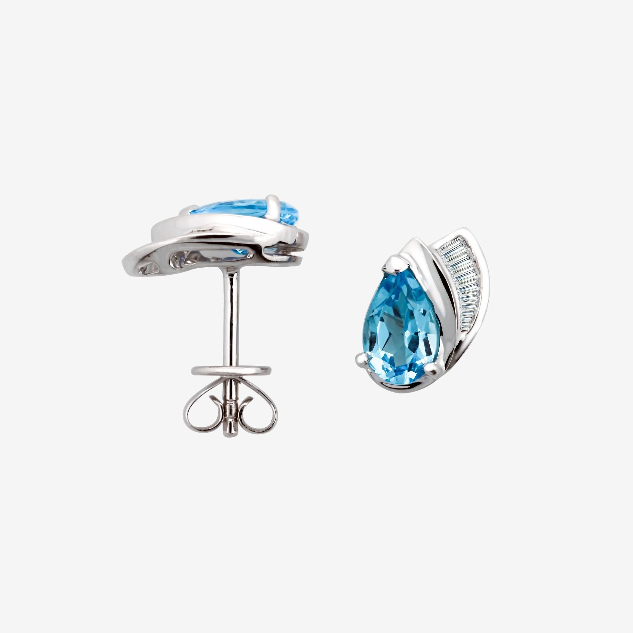 AZURE STUD EARRINGS
