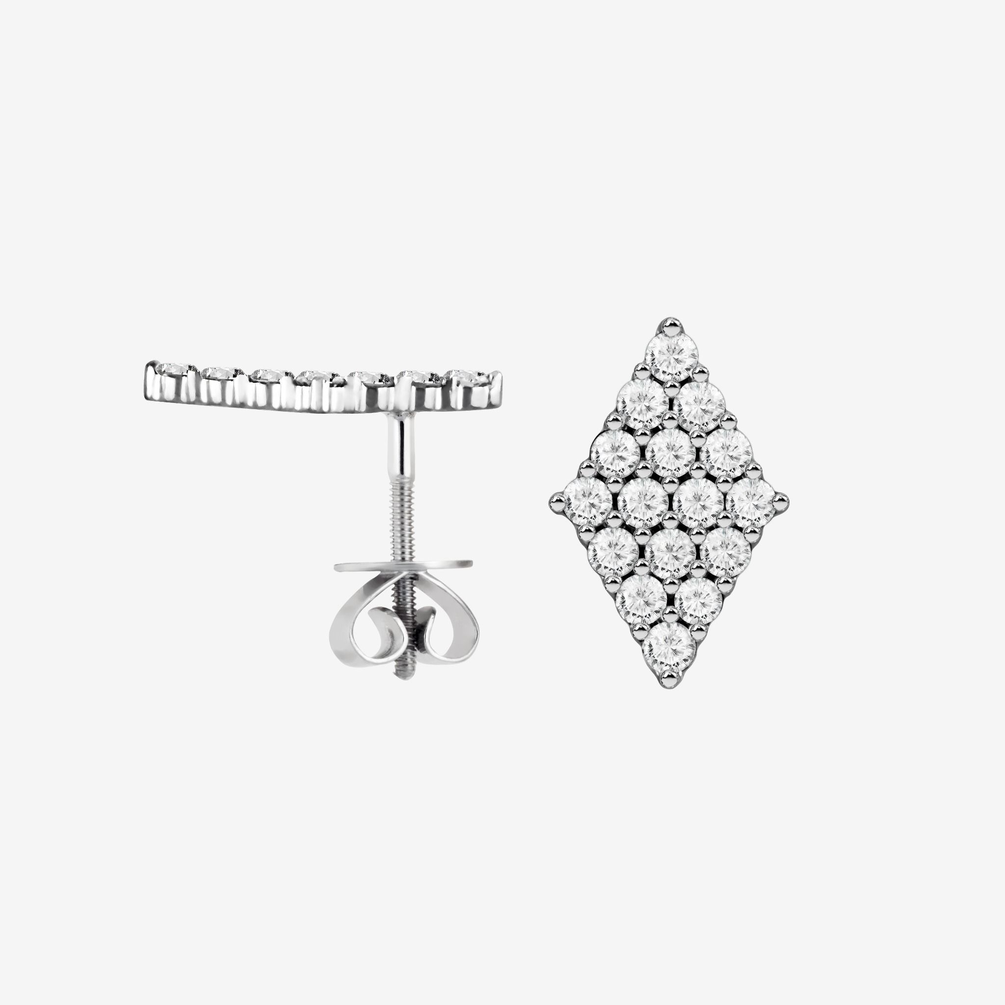 PAVÉ STUD EARRINGS