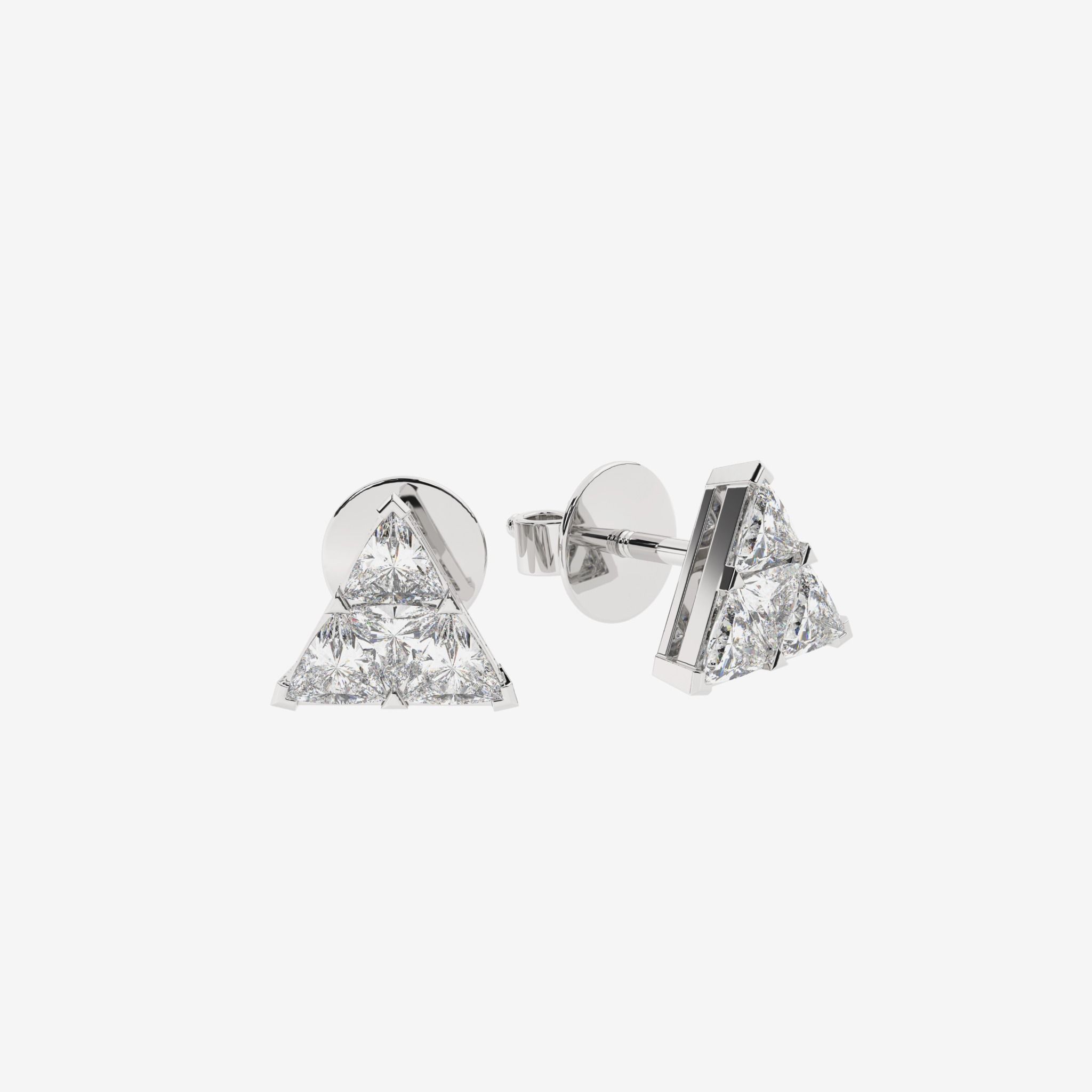 GEOMETRIC STUD EARRINGS