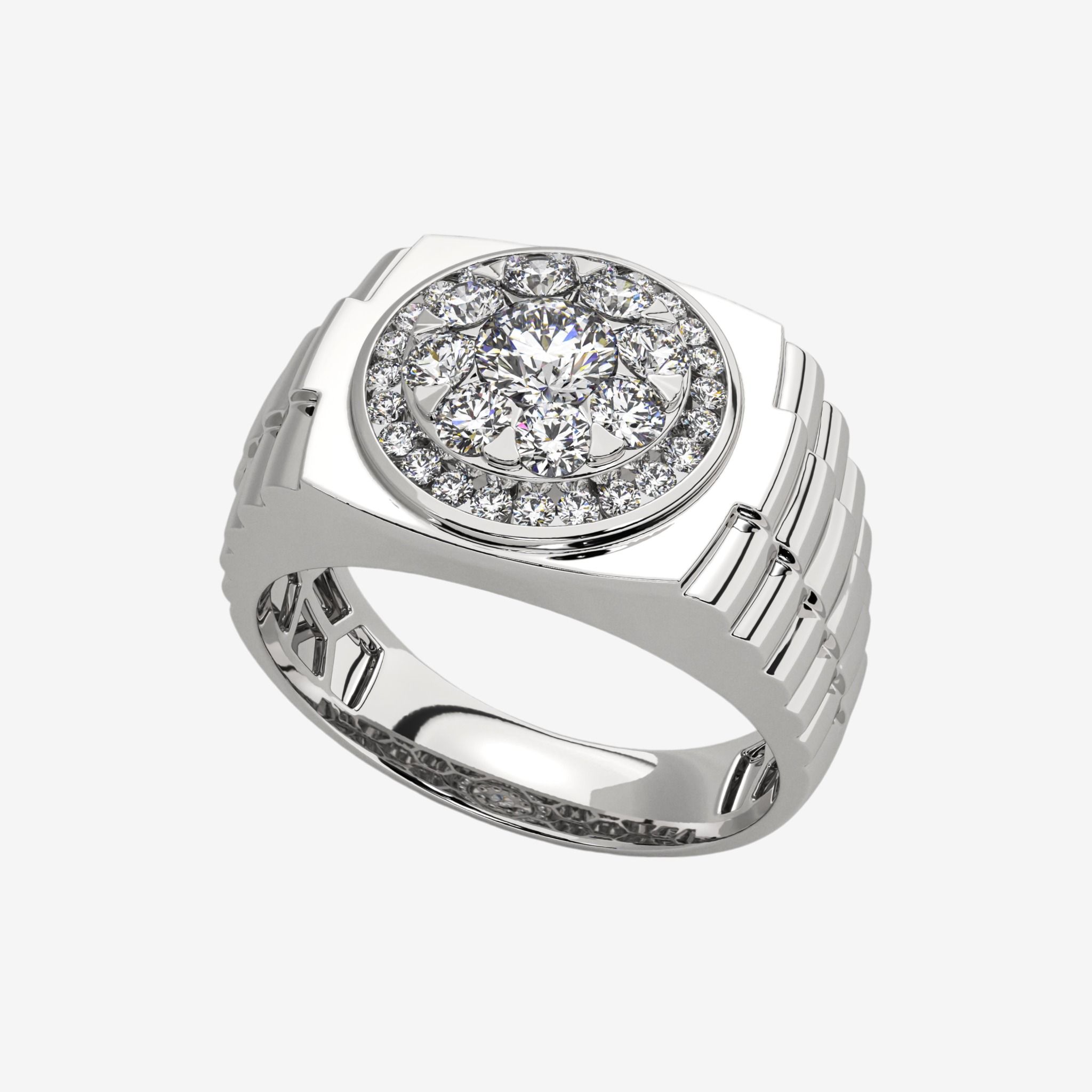 HALO CLUSTER RING