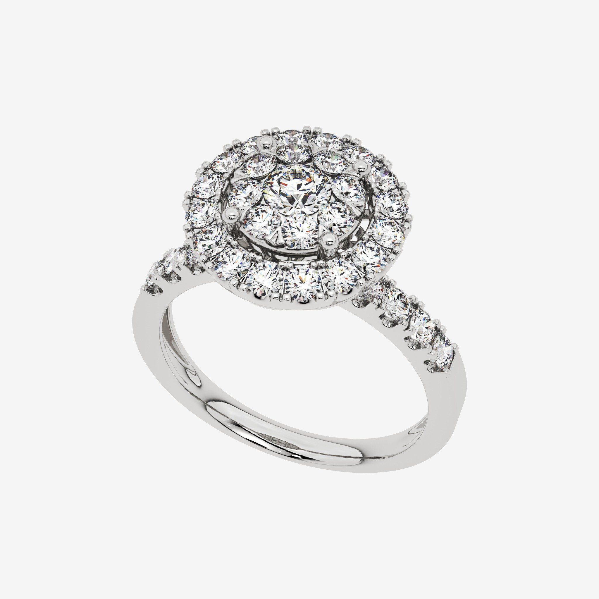 HALO CLUSTER RING