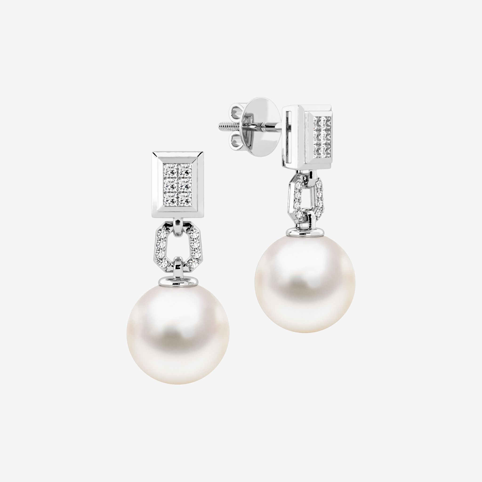 PEARL DROP EARRINGS