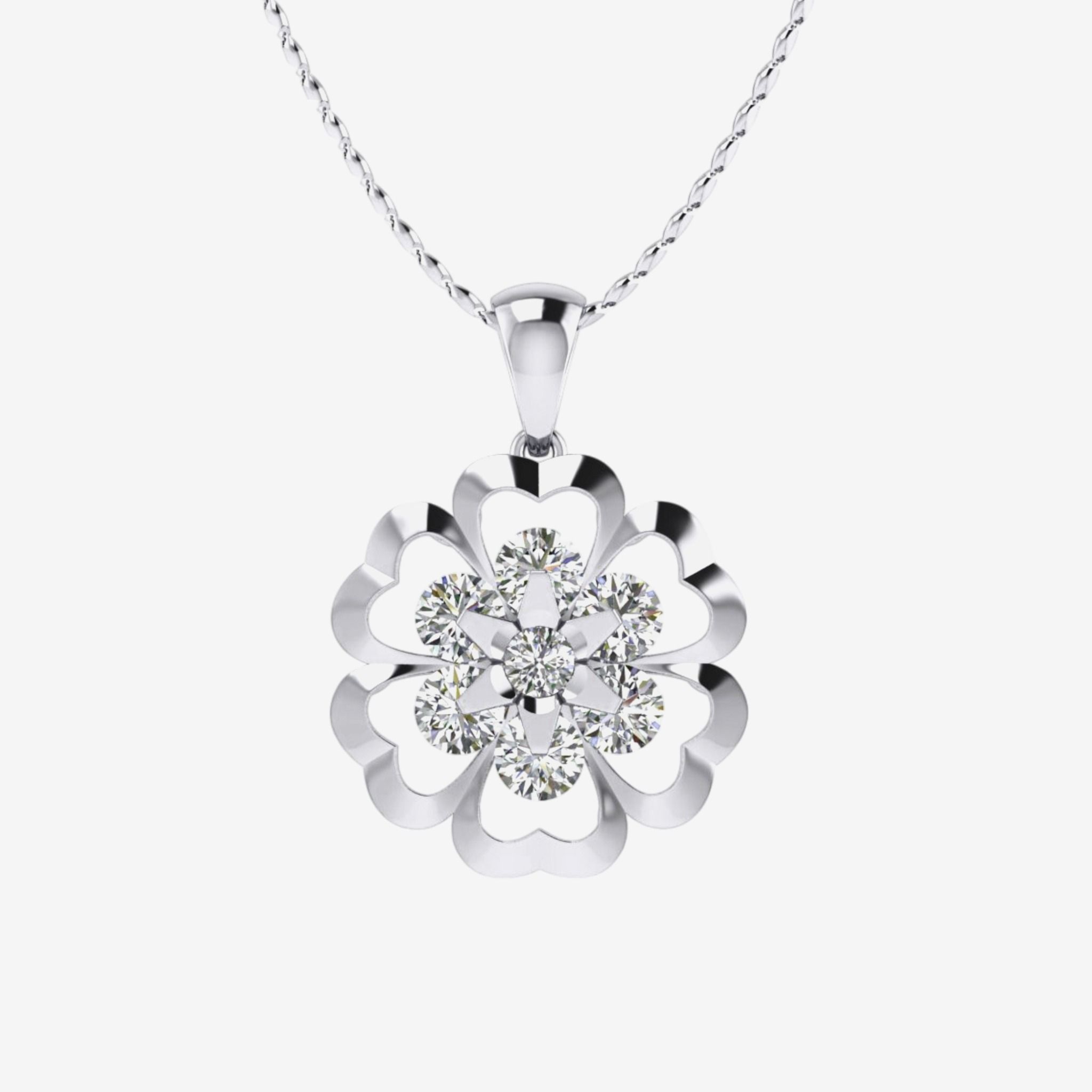 LUMINOUS BLOSSOM PENDANT