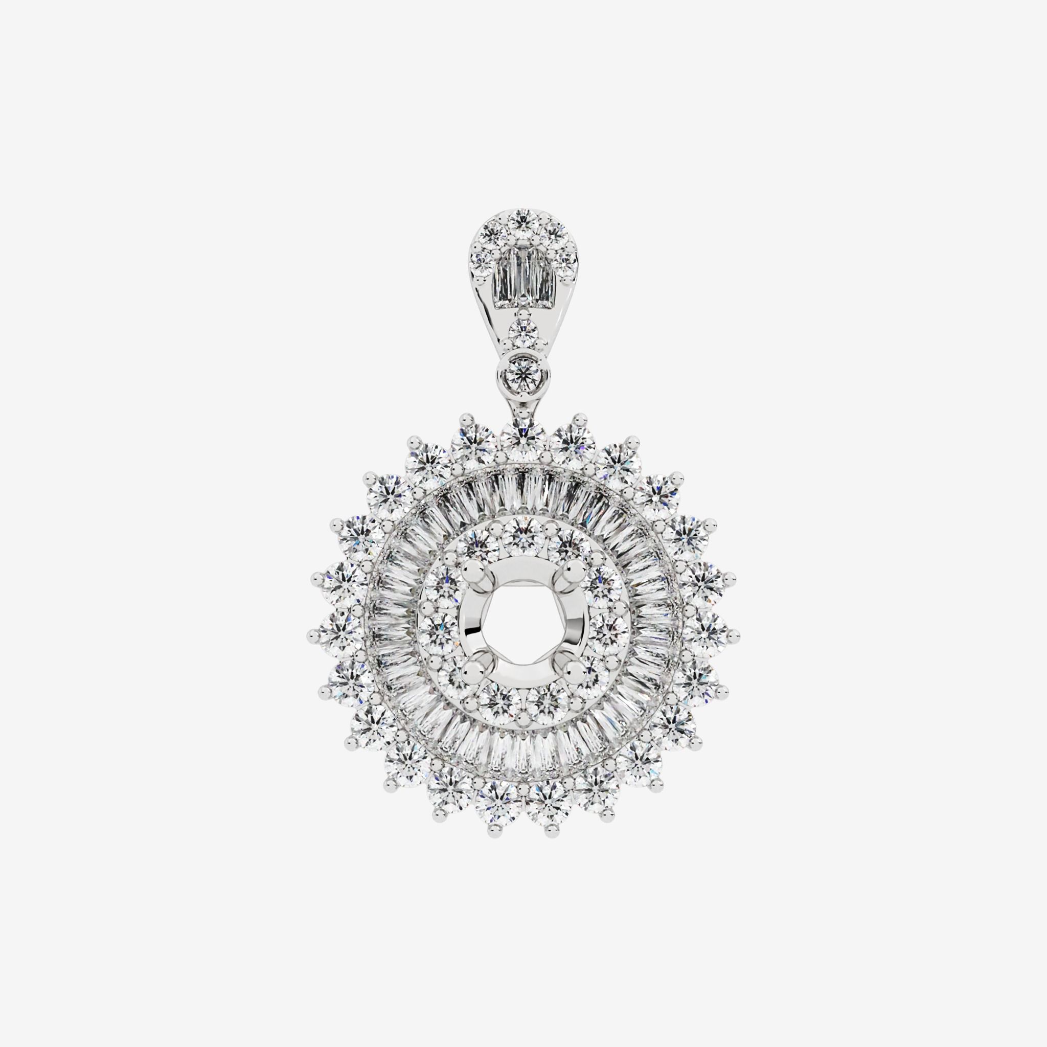 HALO SEMI-SET PENDANT