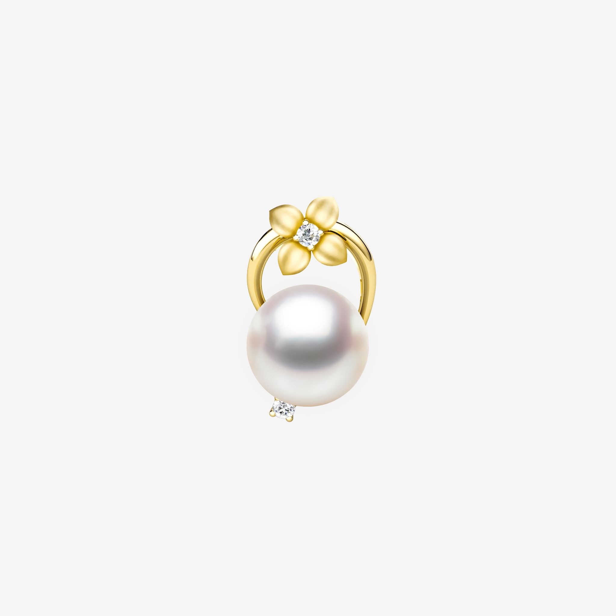 FLORAL PEARL PENDANT