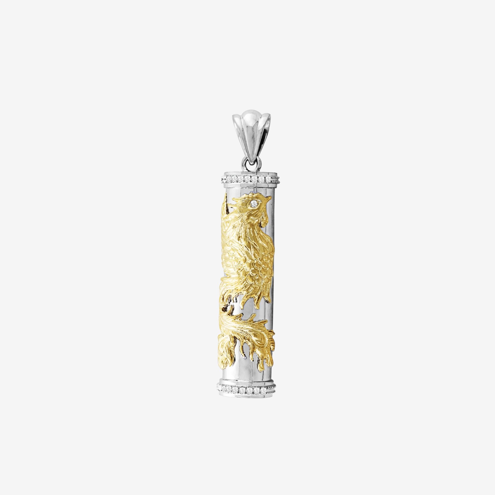 EMBOSSED ZODIAC PENDANT