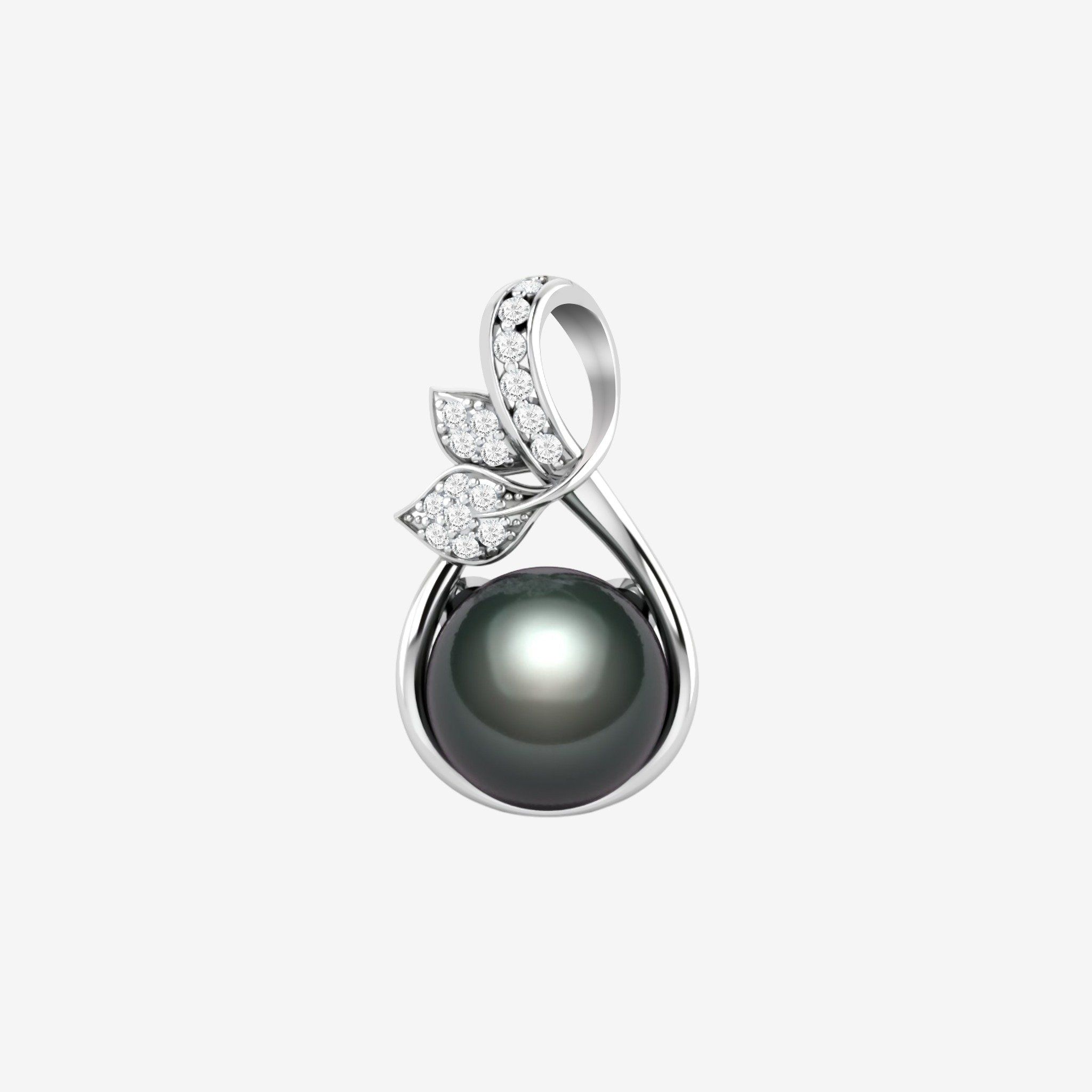 ACCENTED PEARL PENDANT