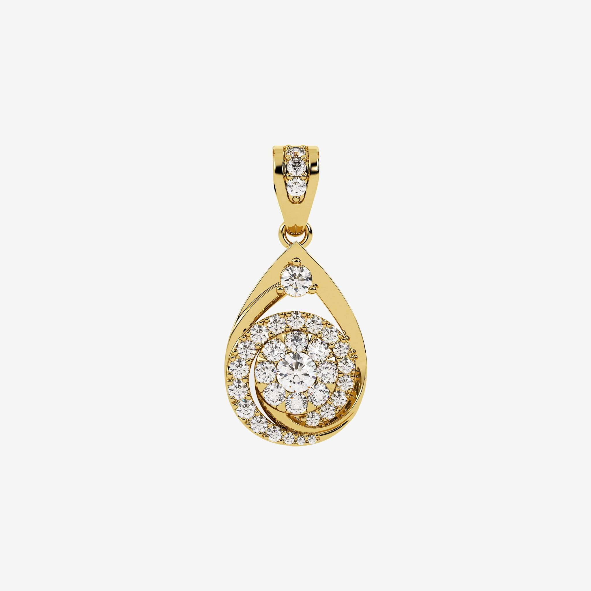 ACCENTED CLUSTER PENDANT