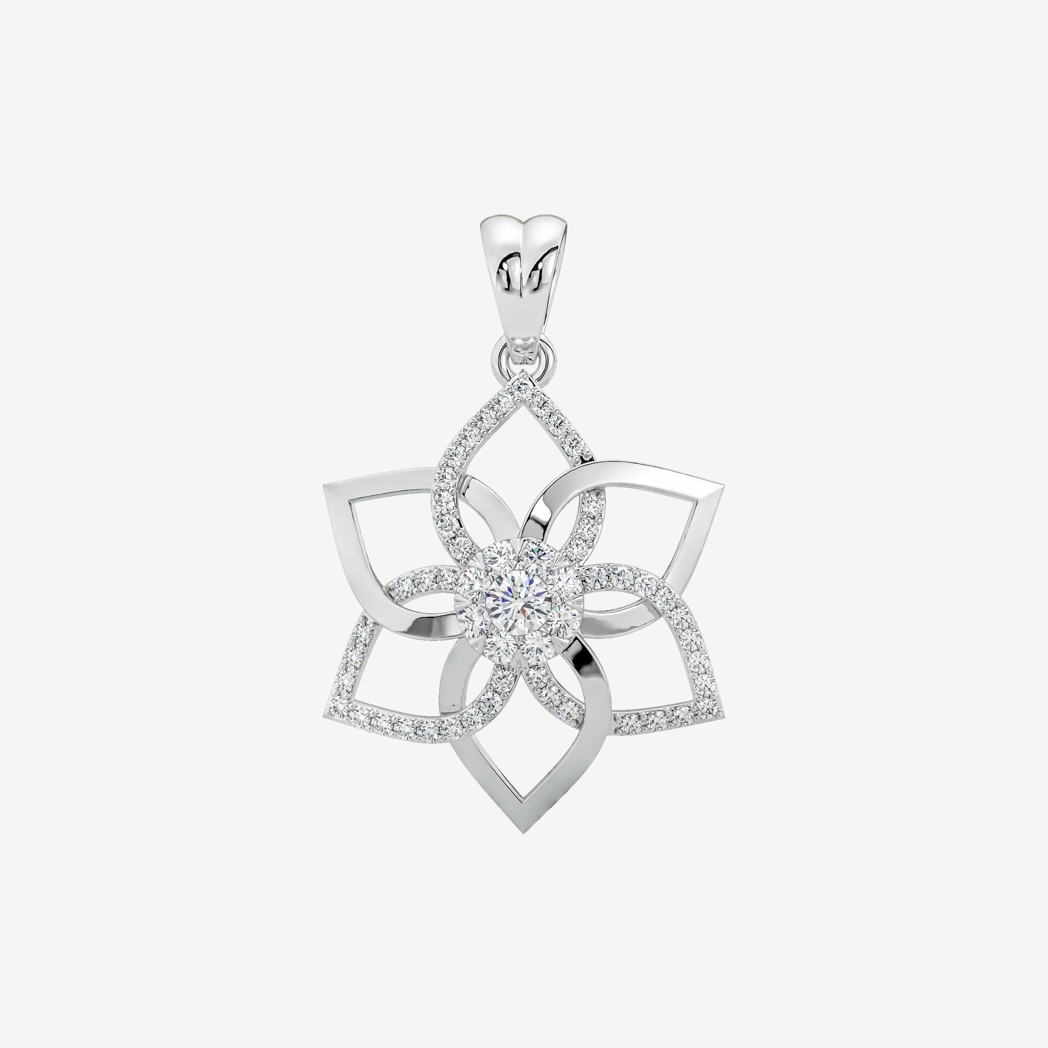 FLORAL CLUSTER PENDANT