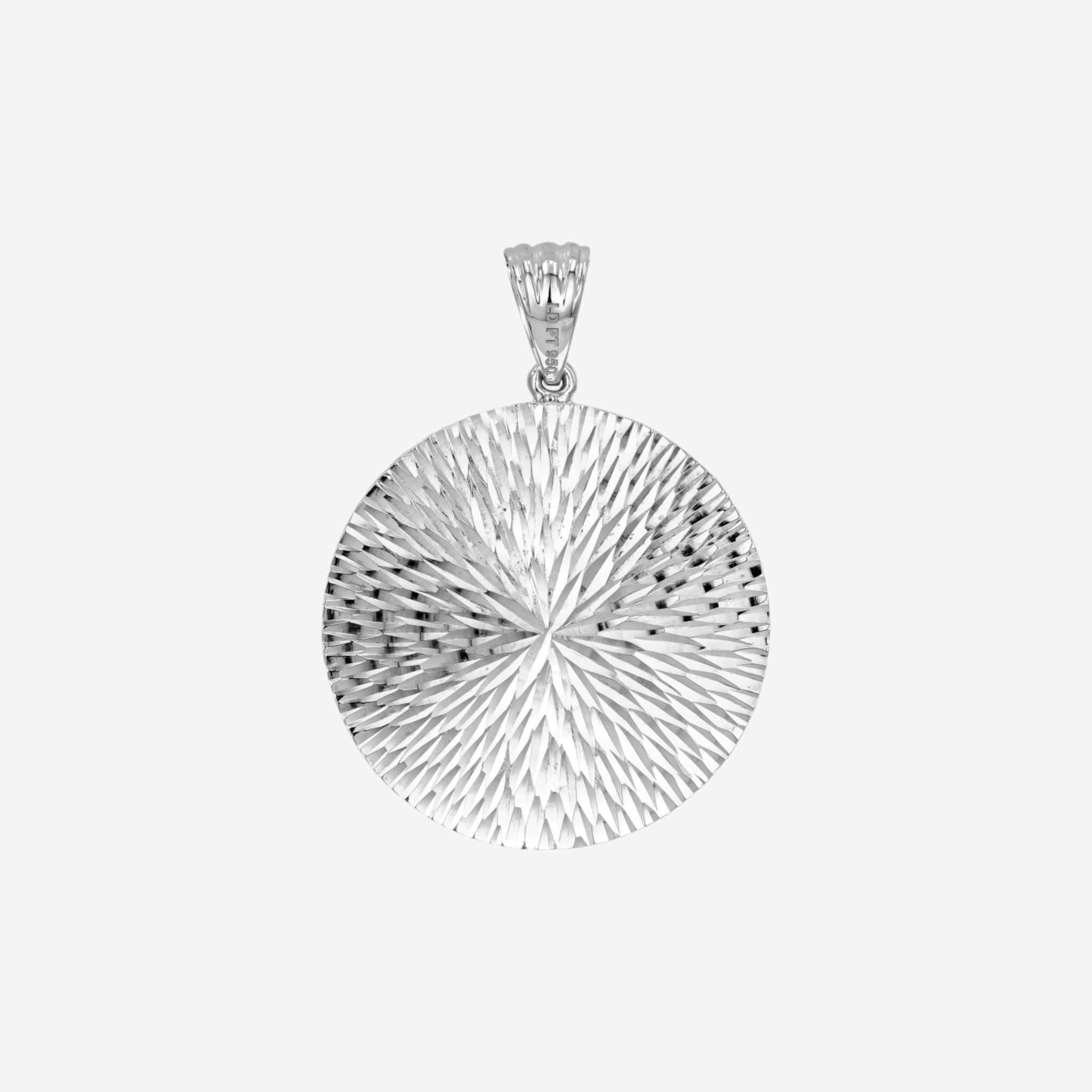 FLORAL ZODIAC MEDALLION PENDANT