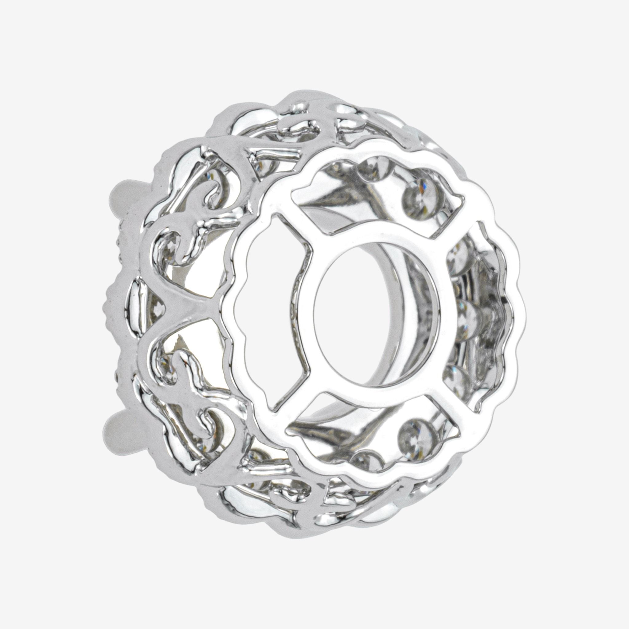 HALO SEMI-SET SLIDE PENDANT
