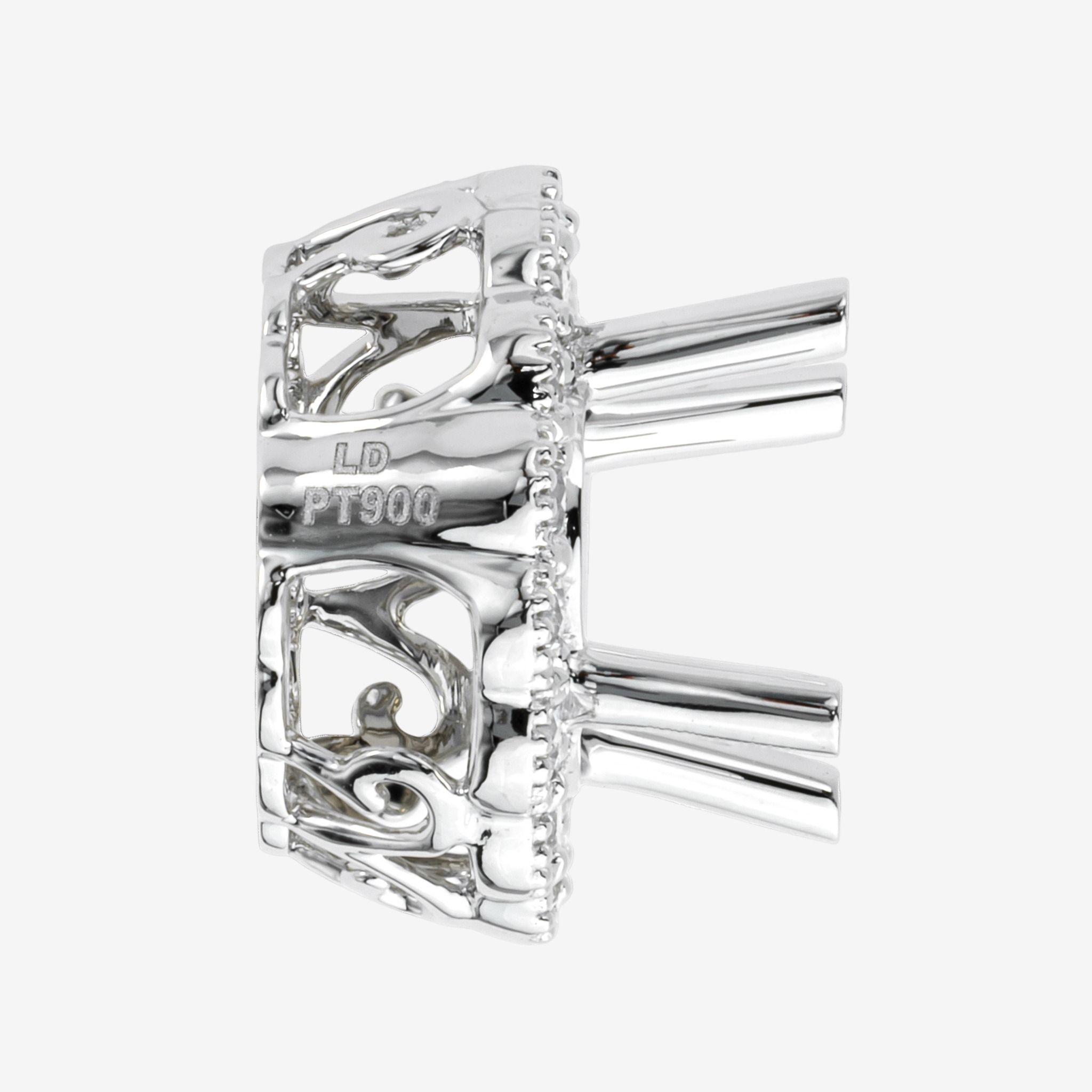 HALO SEMI-SET SLIDE PENDANT