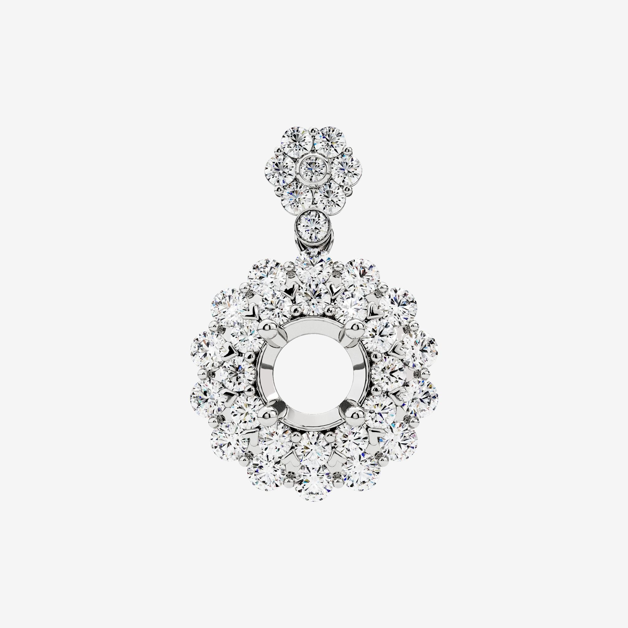 HALO SEMI-SET PENDANT
