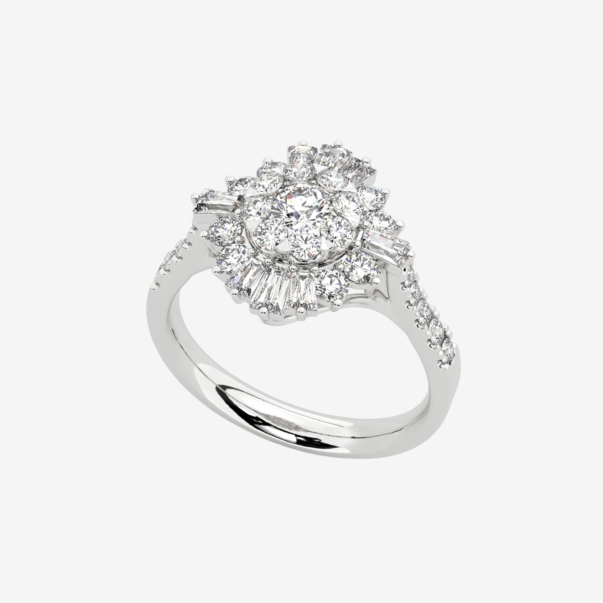 HALO CLUSTER RING