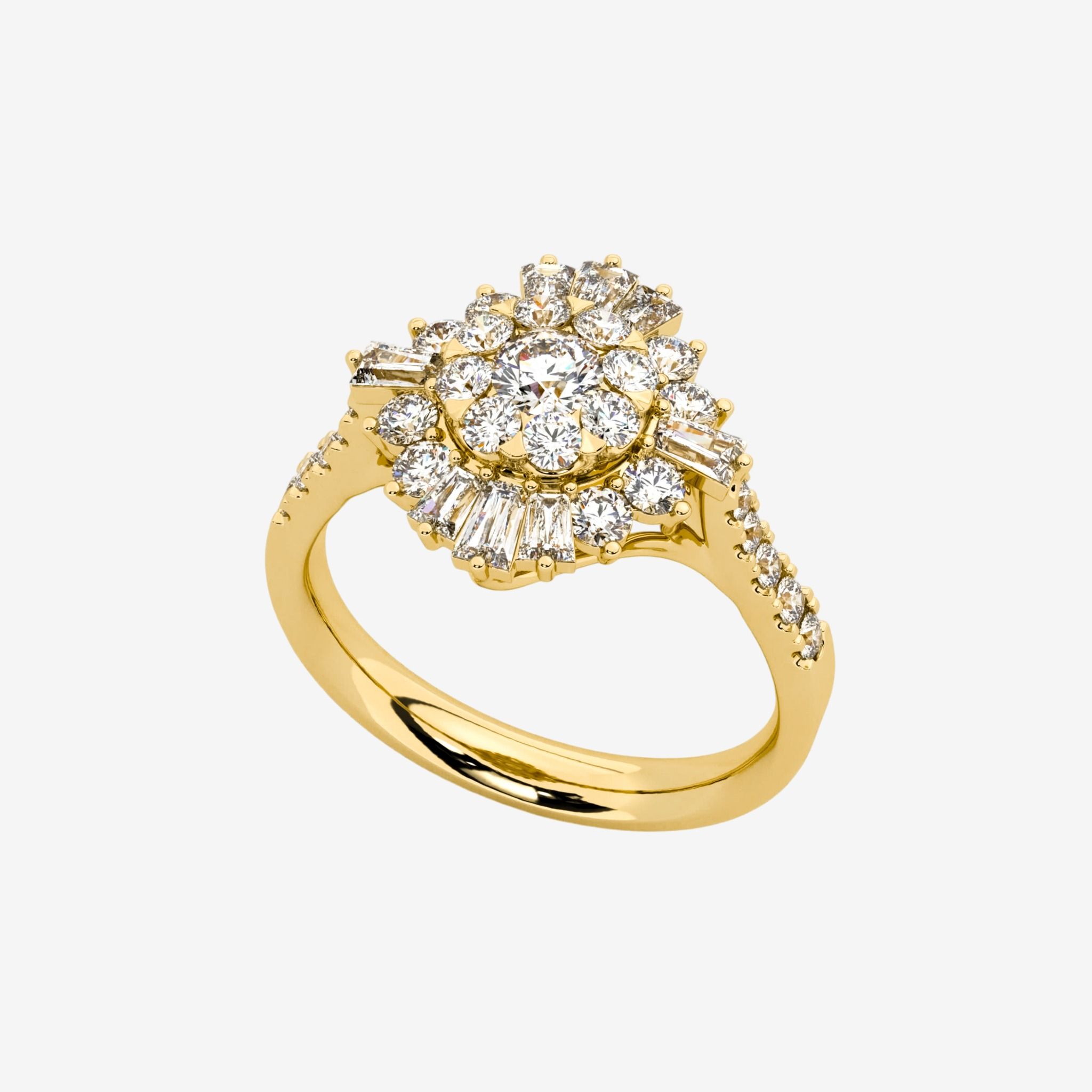HALO CLUSTER RING