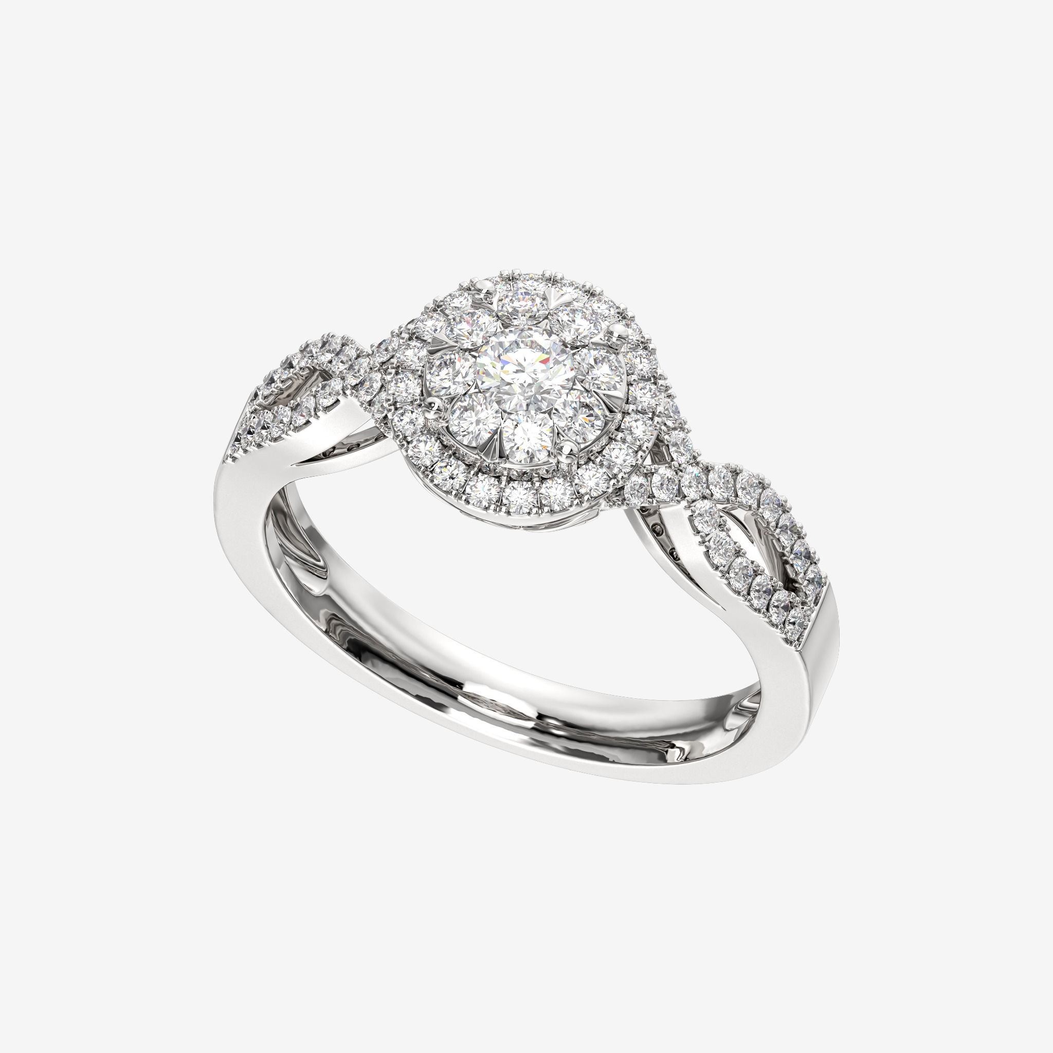 HALO CLUSTER RING