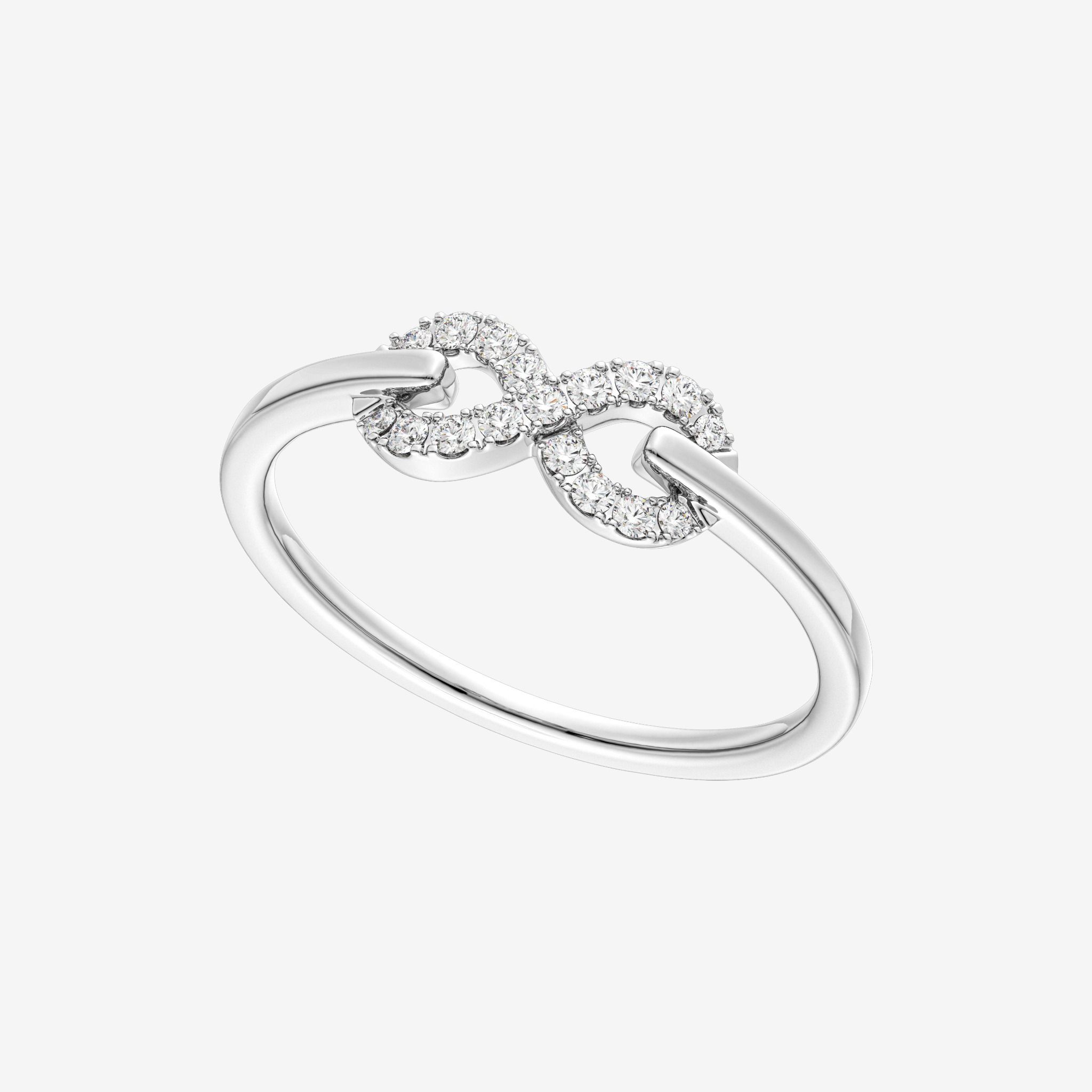 ACCENTED INFINITY RING