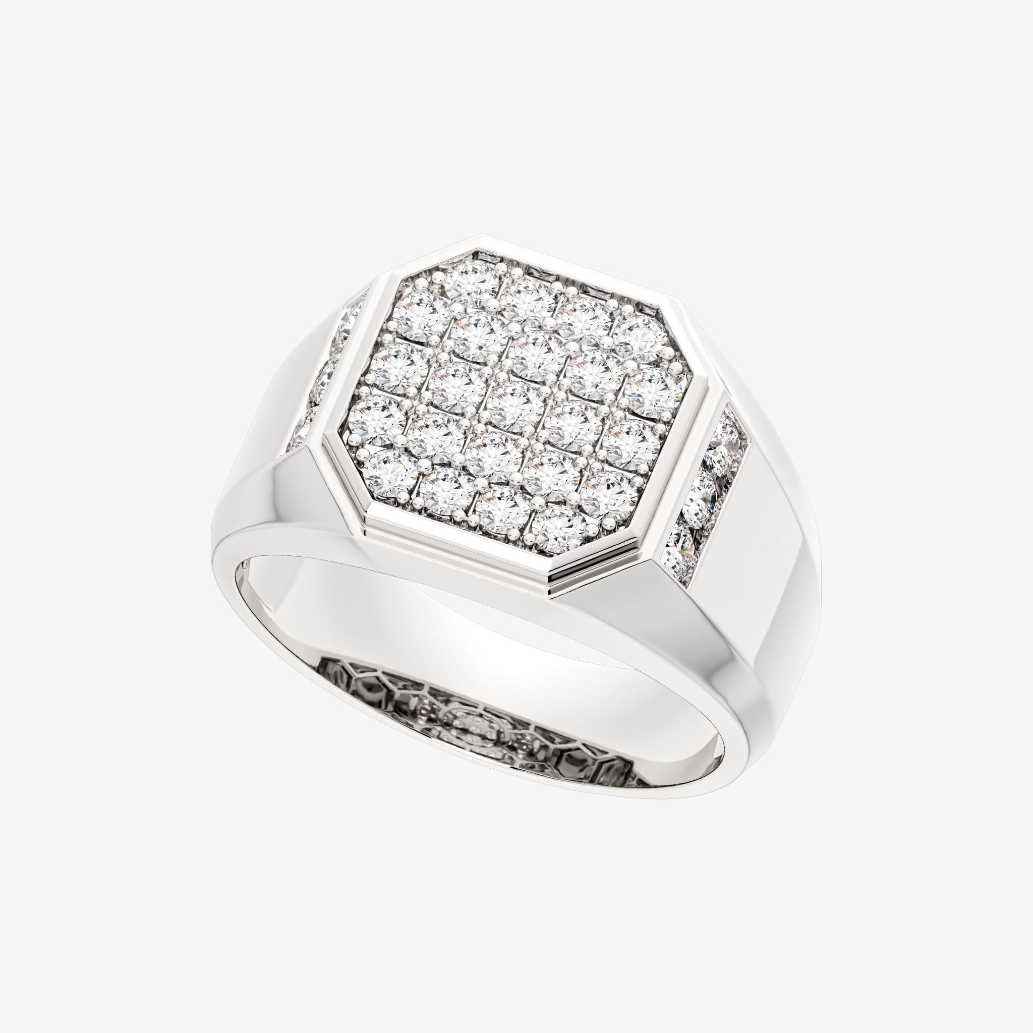 PAVÉ MEN RING