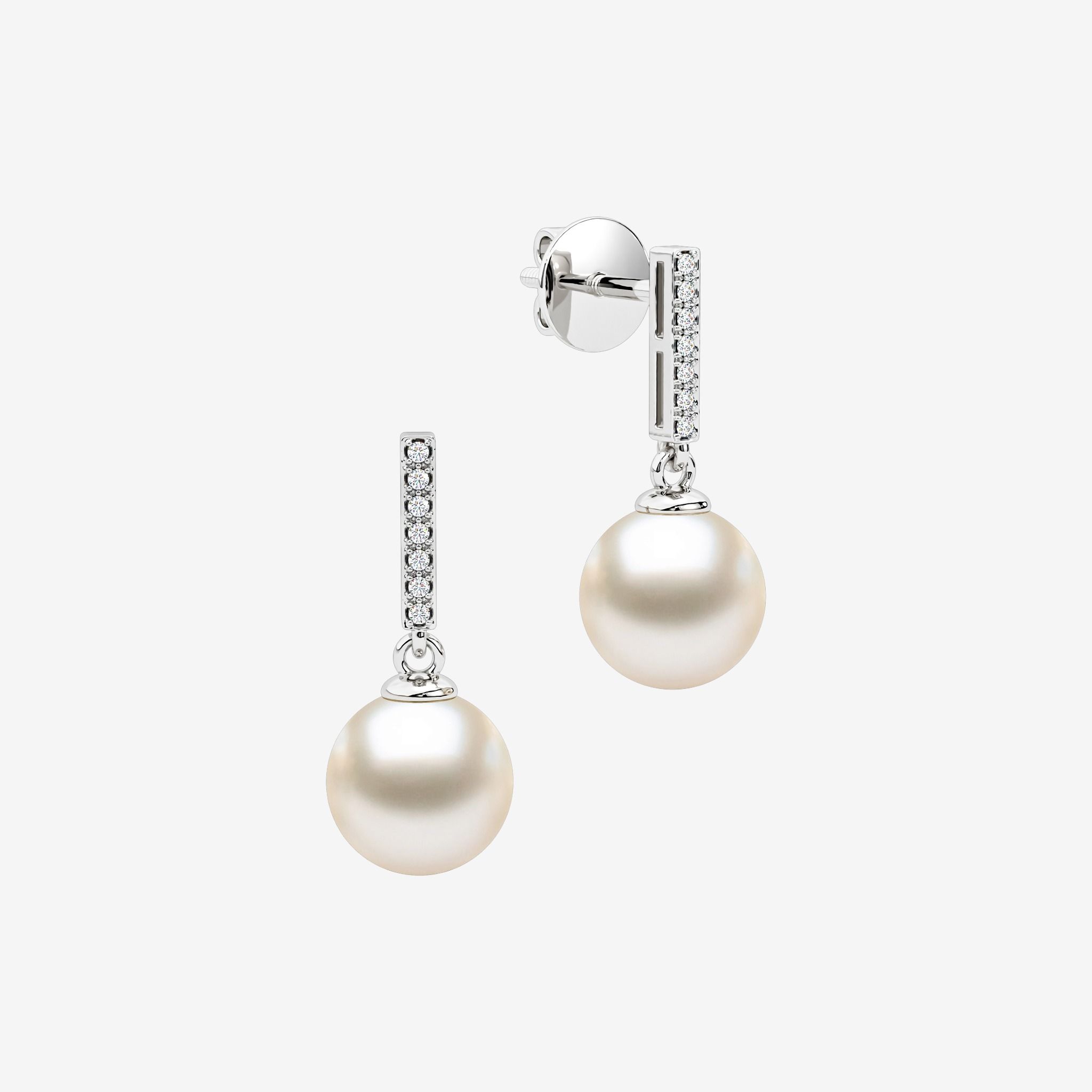 PEARL STUD EARRINGS