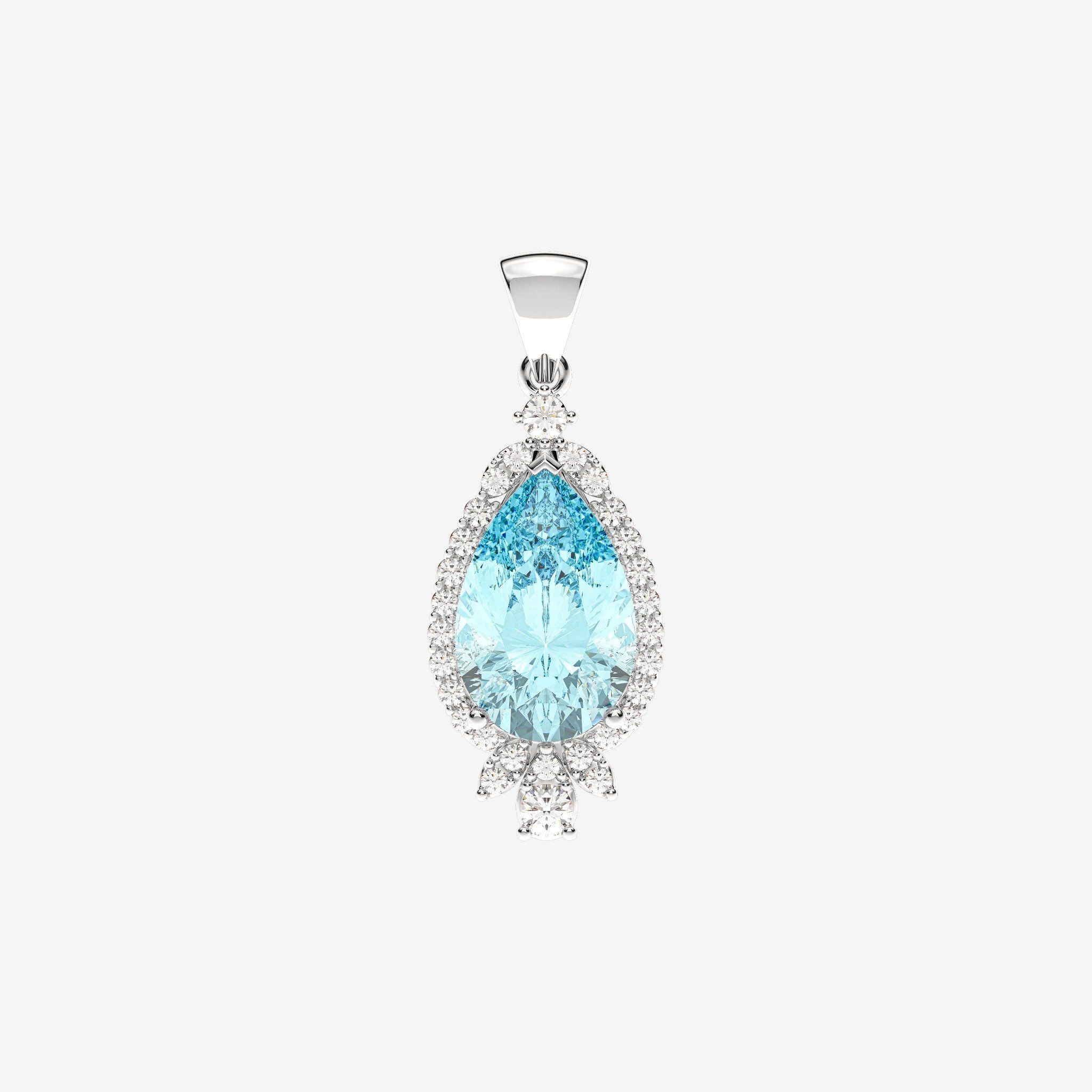 ACCENTED GEMSTONE PENDANT