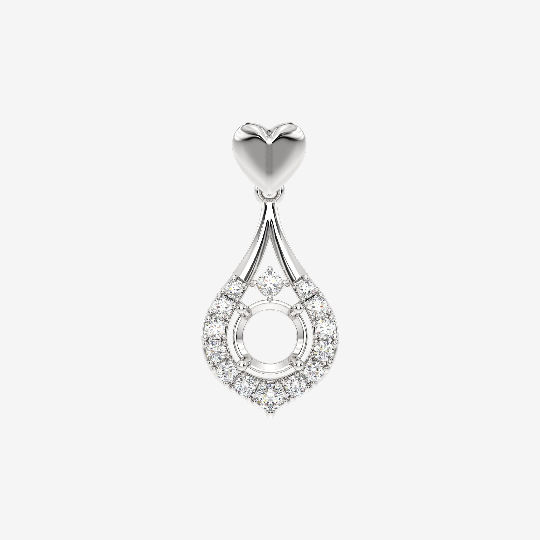 ACCENTED SEMI-SET PENDANT