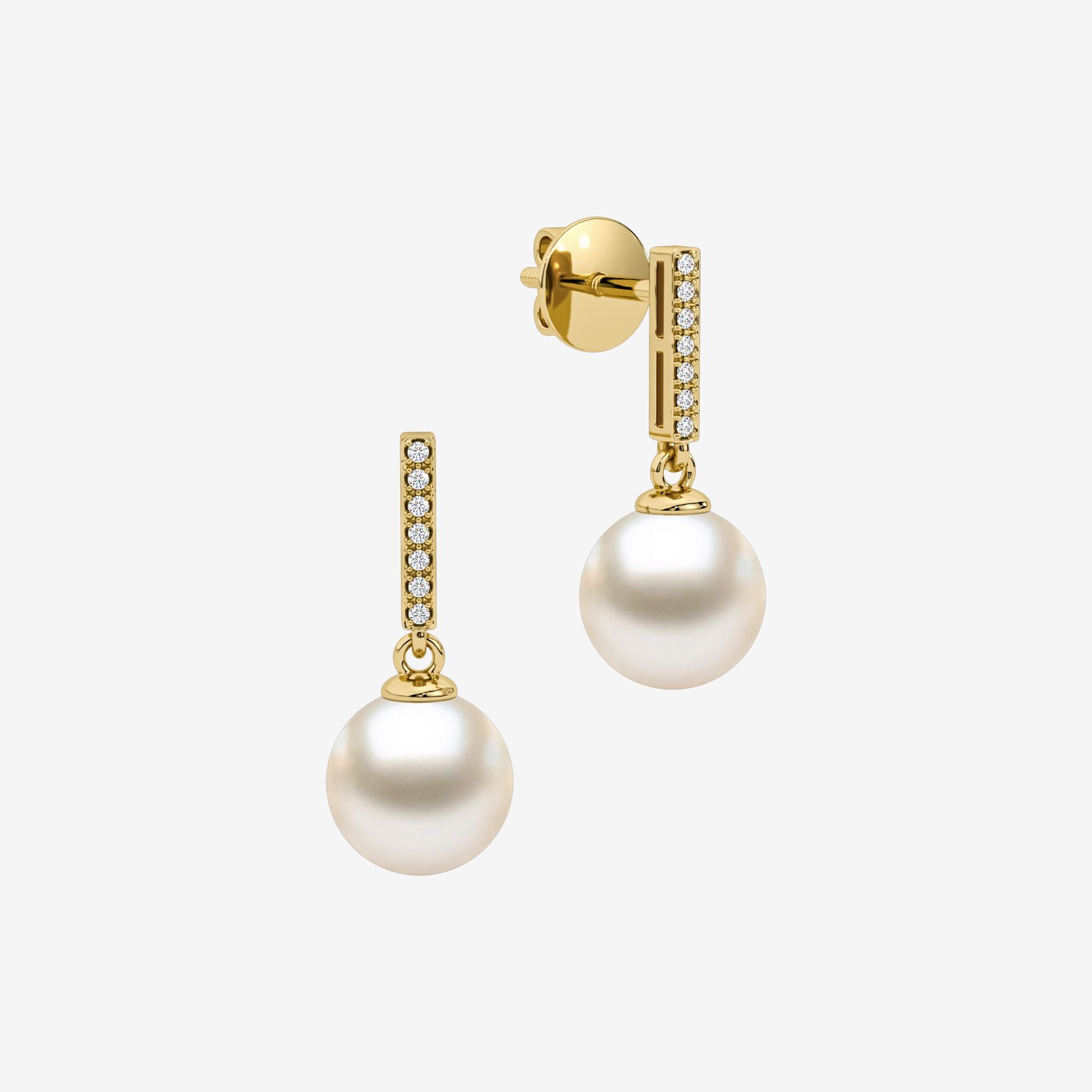PEARL STUD EARRINGS