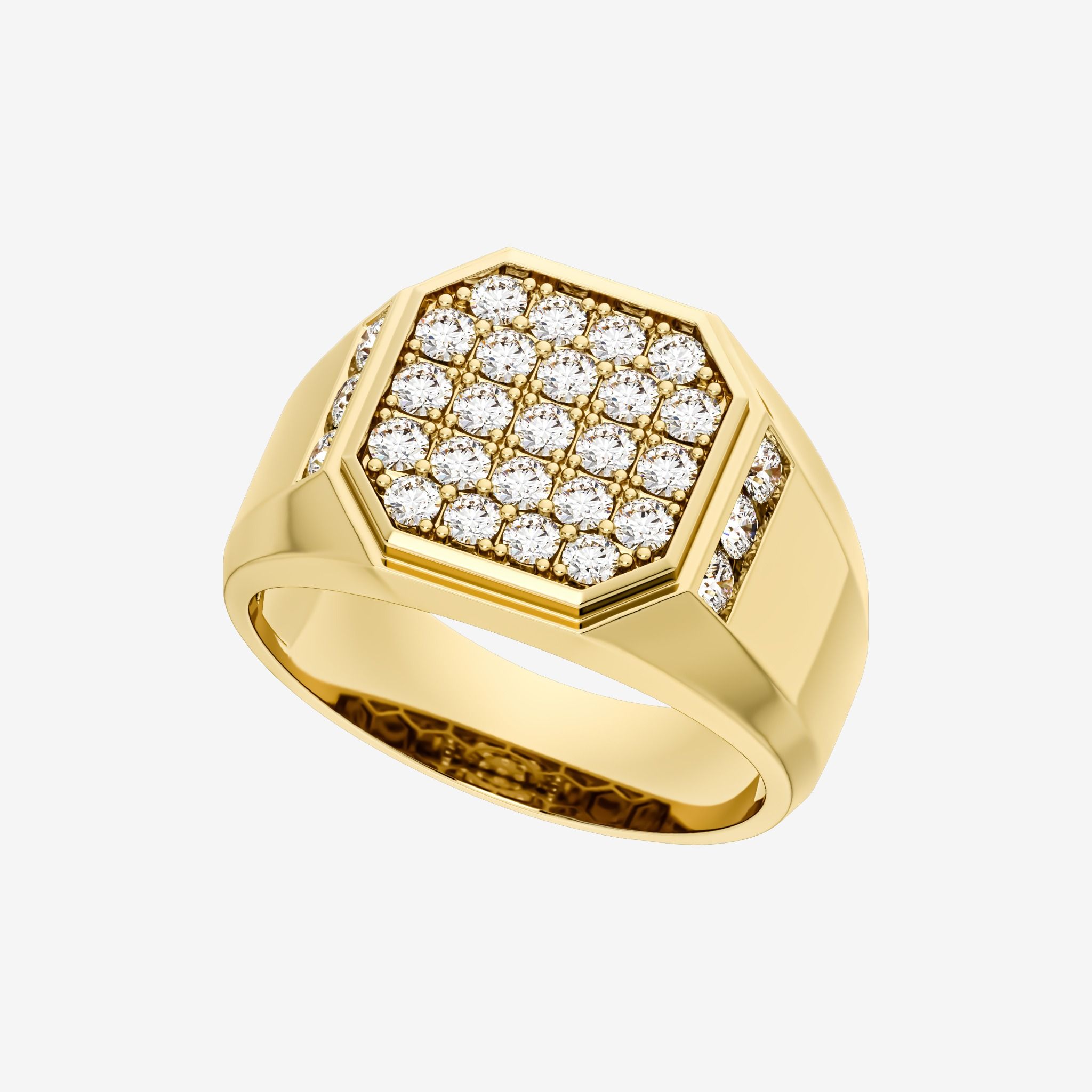 PAVÉ MEN RING