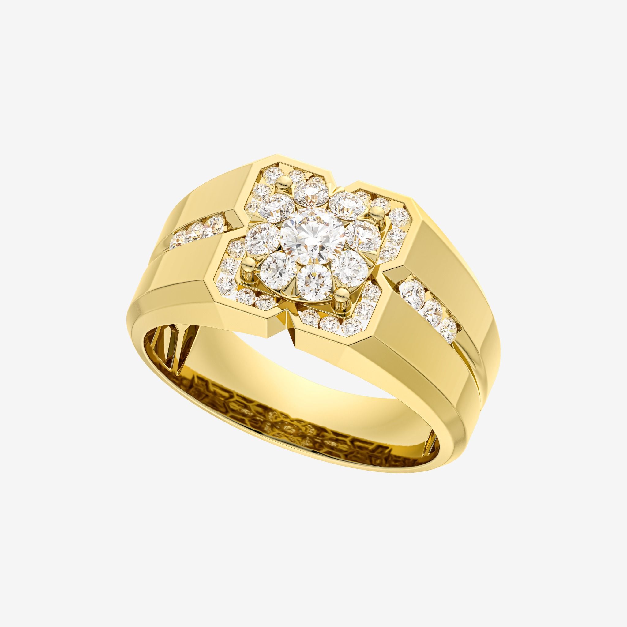 CLUSTER MEN RING